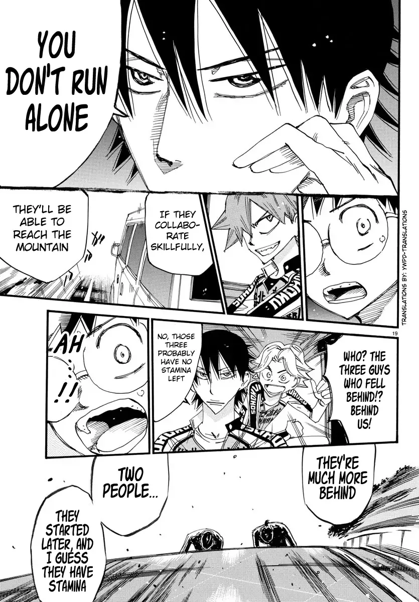 Yowamushi Pedal Chapter 698 page 17