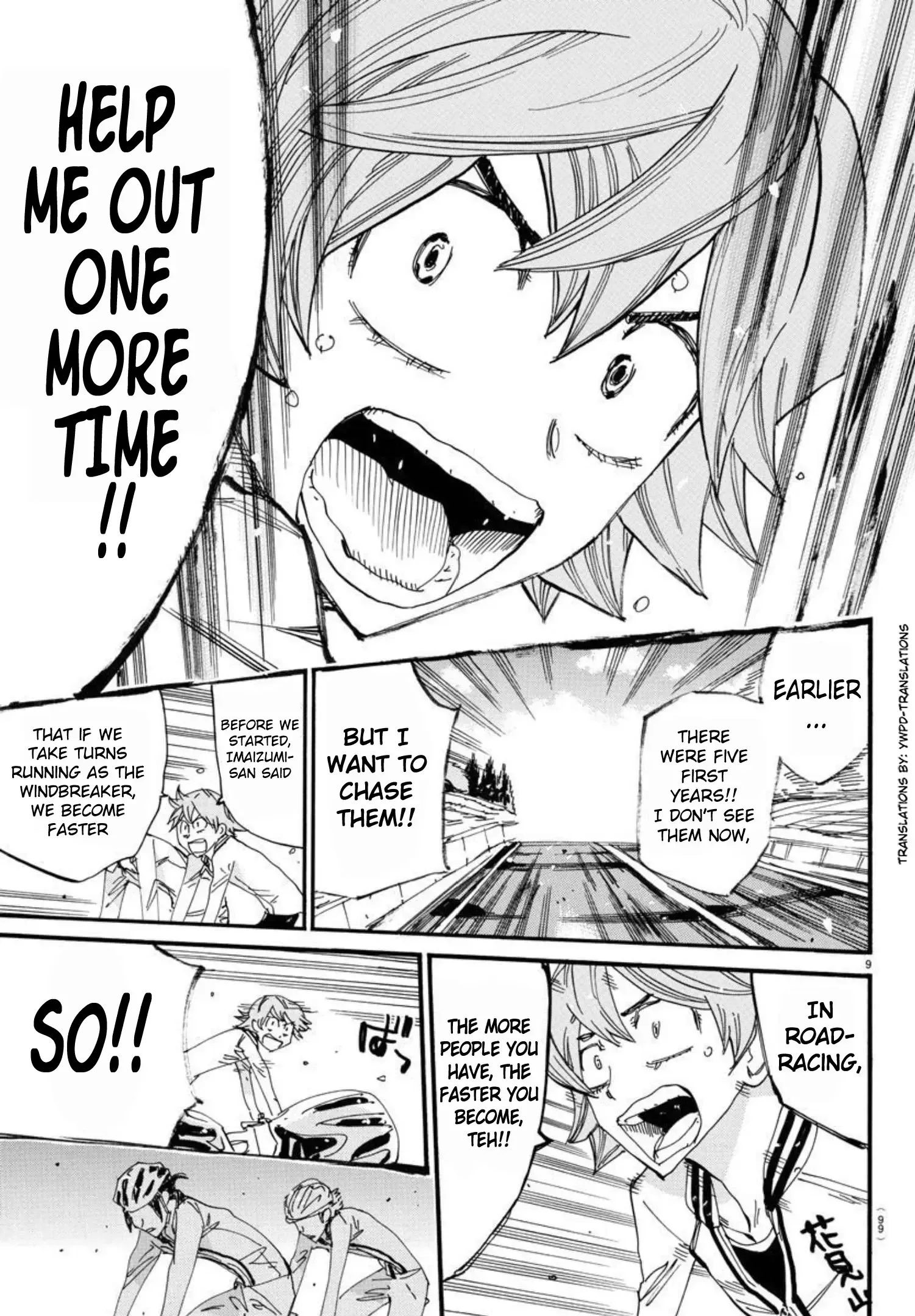 Yowamushi Pedal Chapter 699 page 7