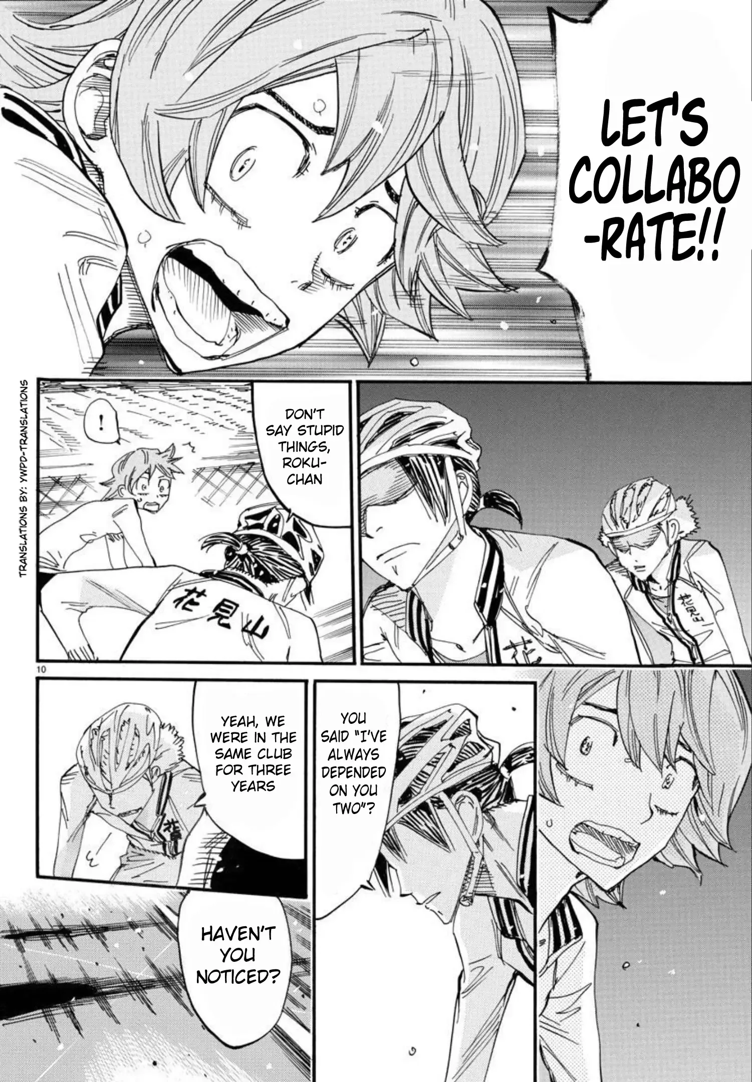 Yowamushi Pedal Chapter 699 page 8