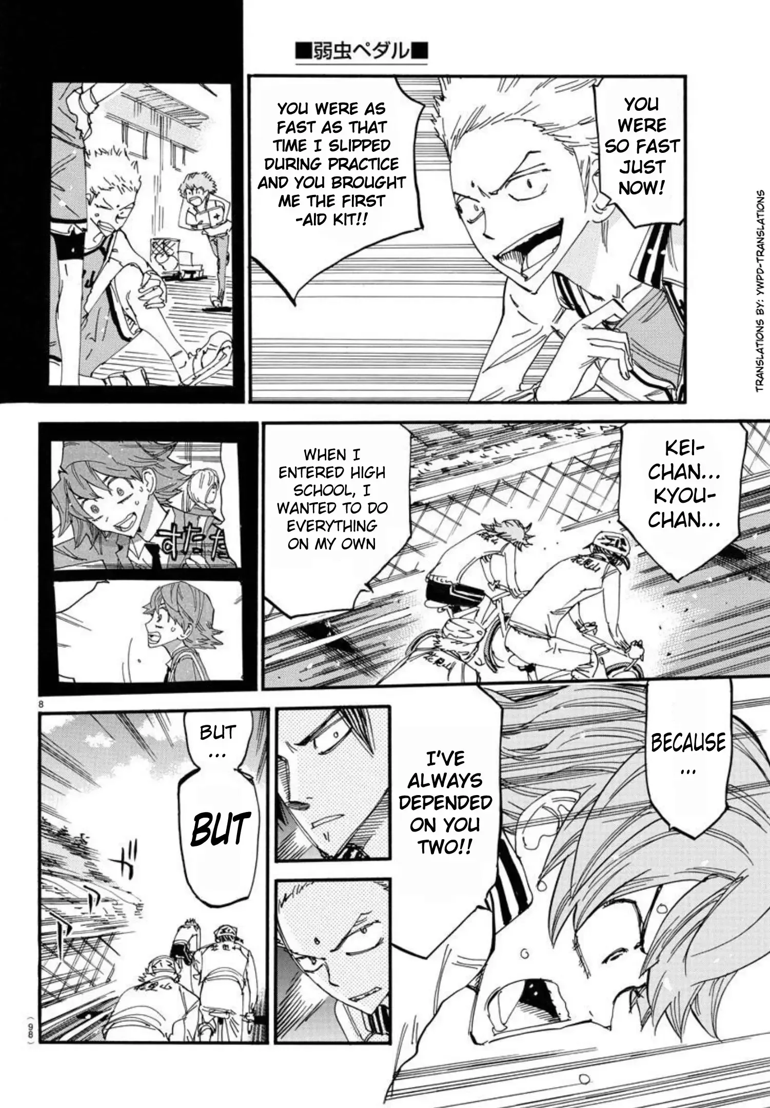 Yowamushi Pedal Chapter 699 page 6