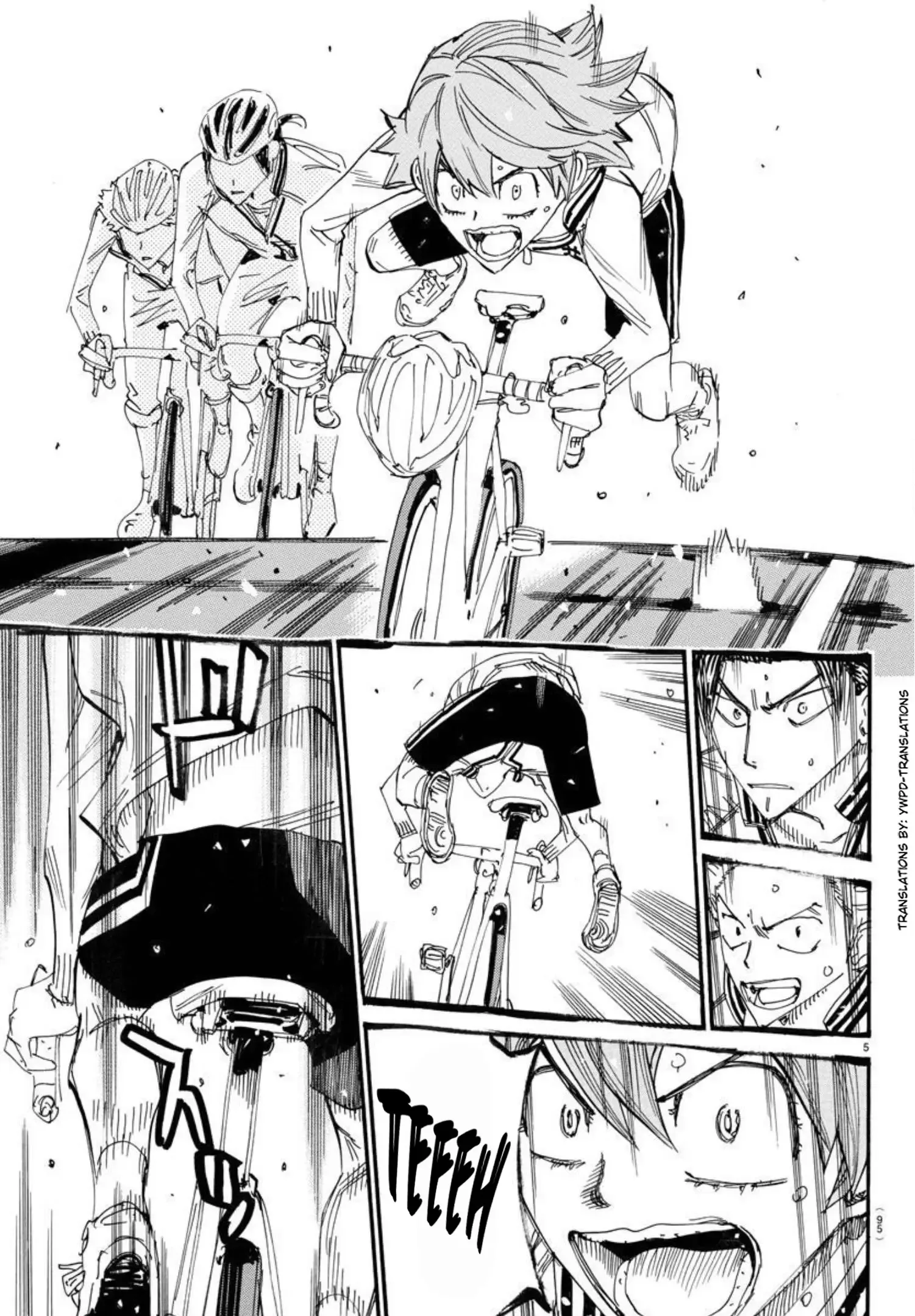 Yowamushi Pedal Chapter 699 page 4