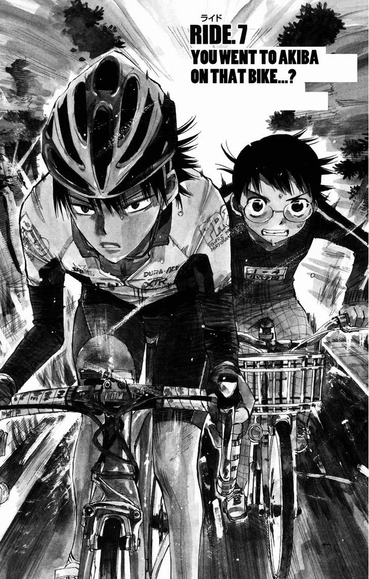 Yowamushi Pedal Chapter 7 page 1