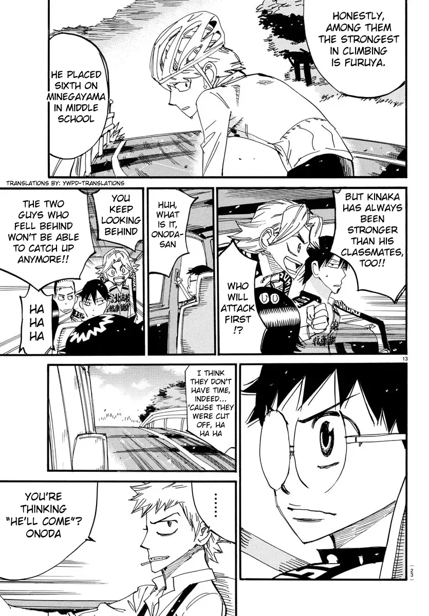 Yowamushi Pedal Chapter 700 page 16