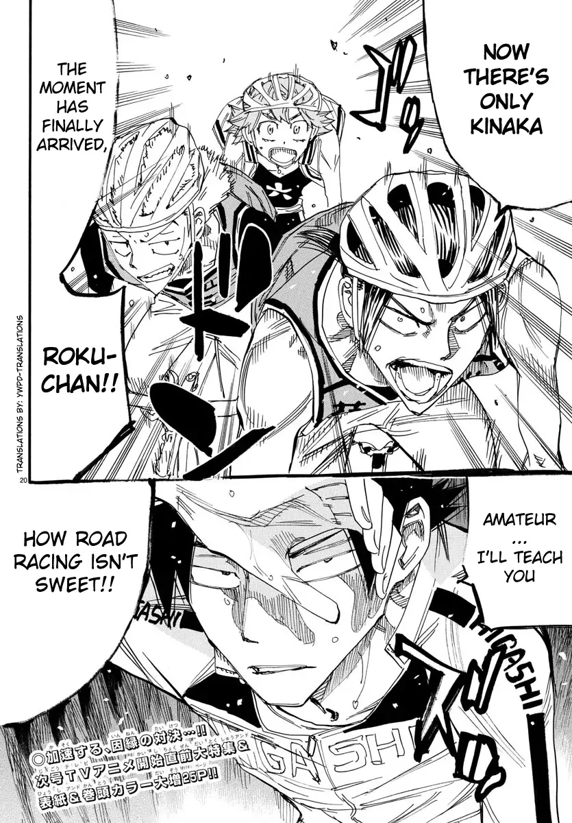 Yowamushi Pedal Chapter 701 page 16