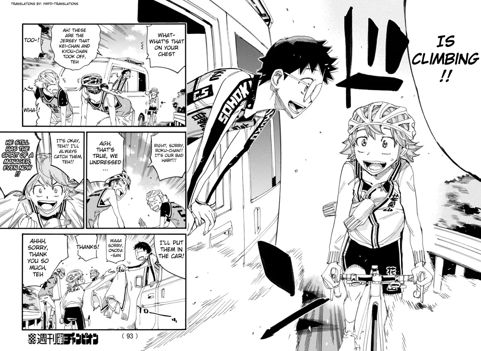 Yowamushi Pedal Chapter 701 page 10
