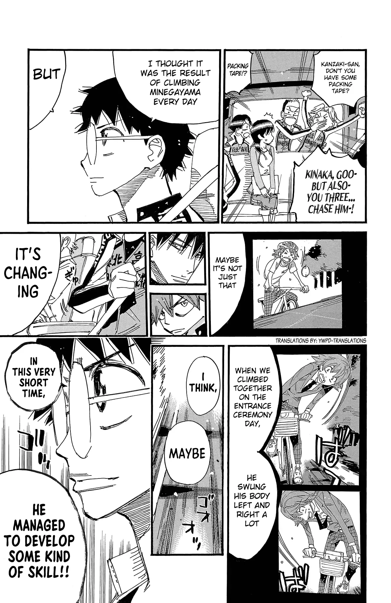 Yowamushi Pedal Chapter 702 page 18