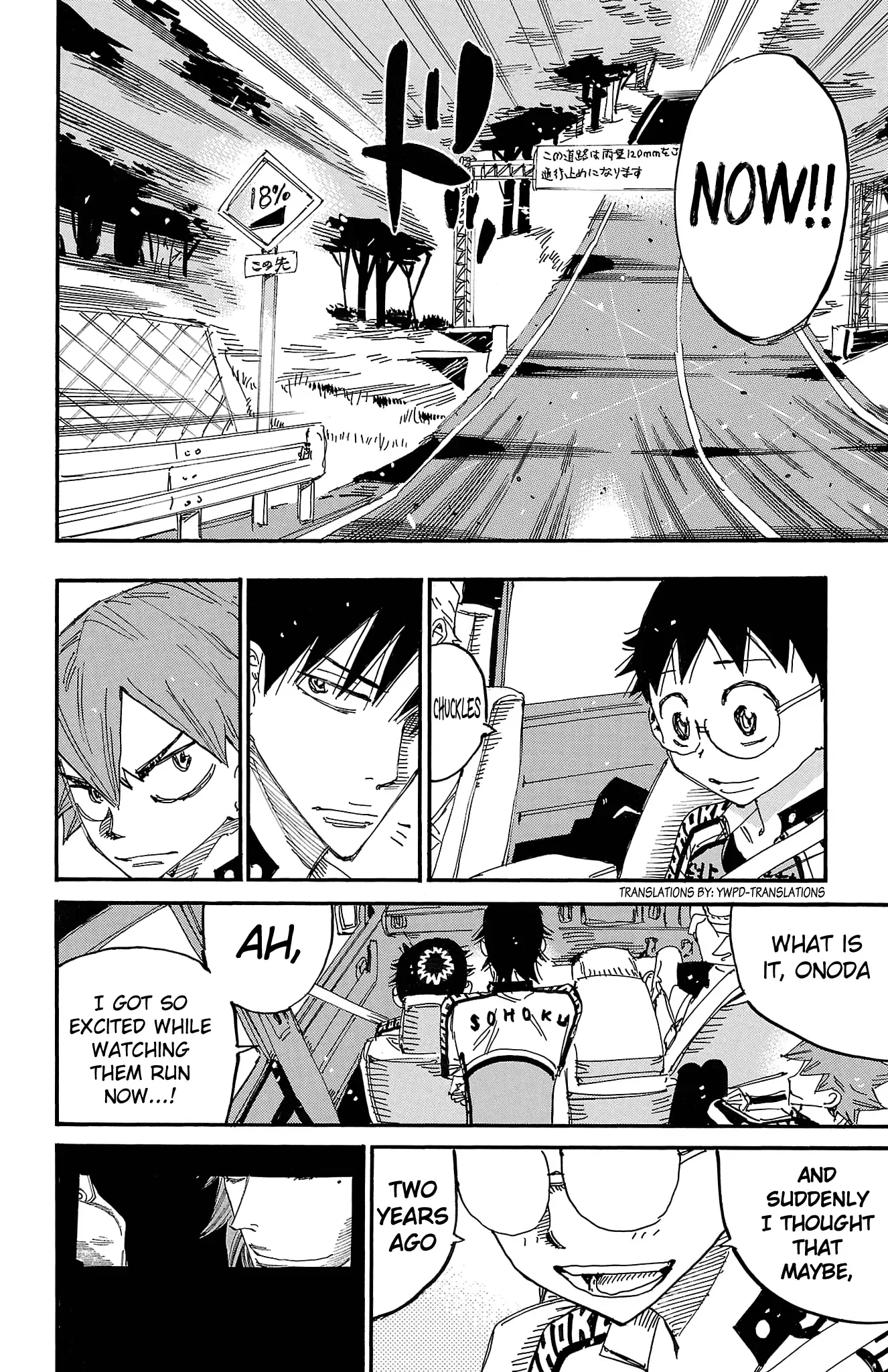 Yowamushi Pedal Chapter 702 page 22