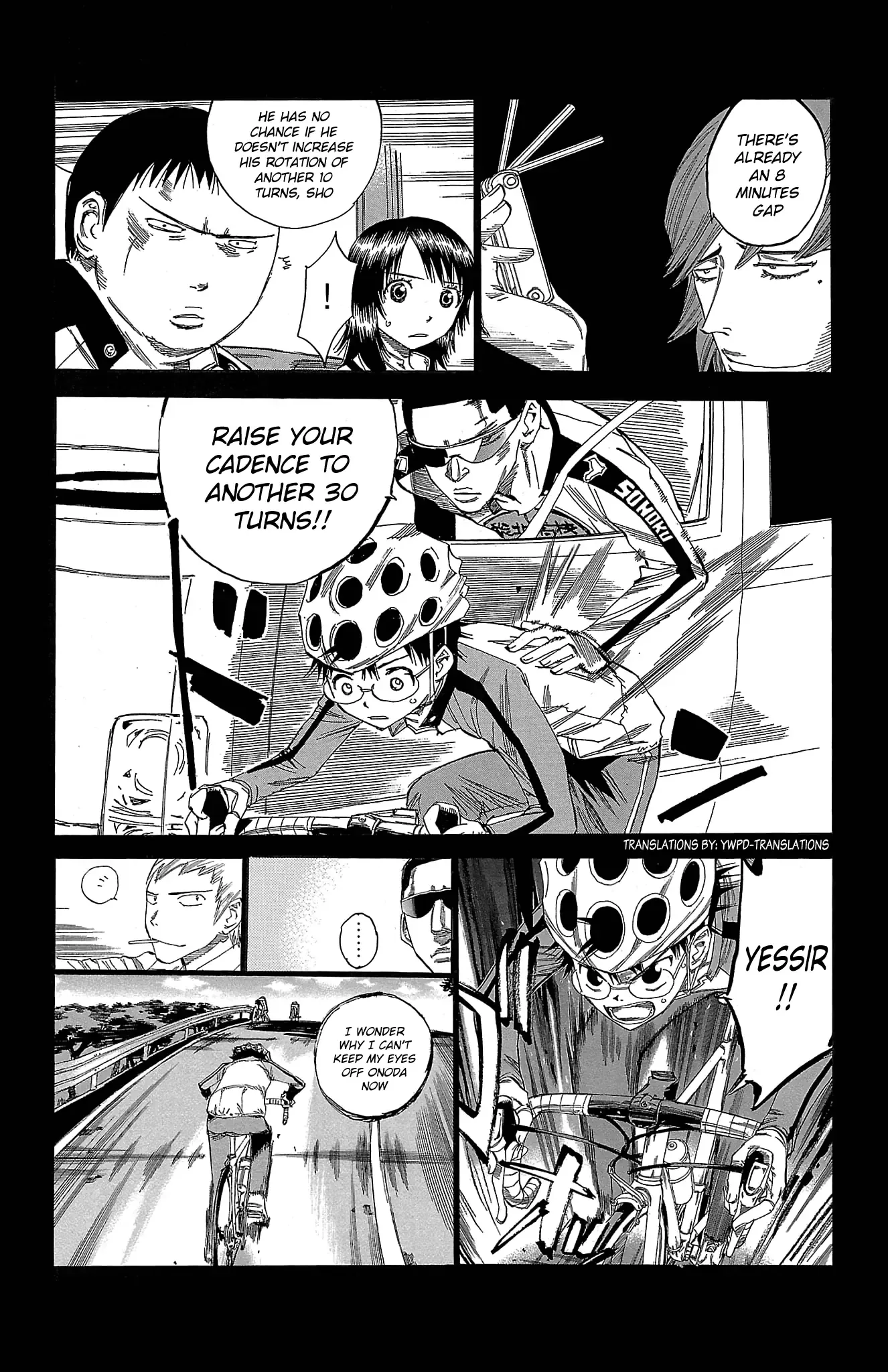 Yowamushi Pedal Chapter 703 page 10