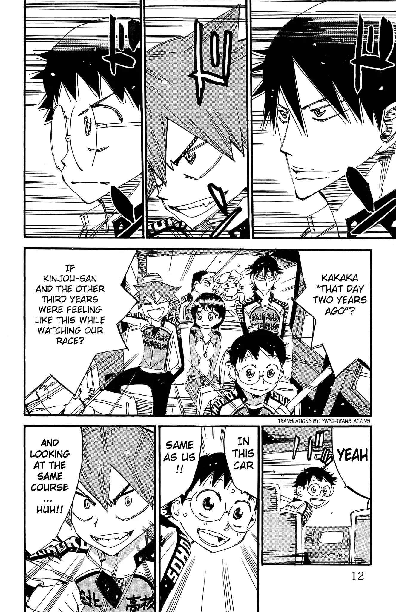 Yowamushi Pedal Chapter 703 page 15