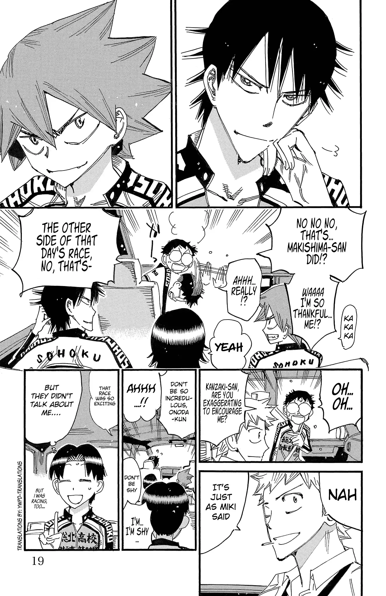 Yowamushi Pedal Chapter 703 page 22