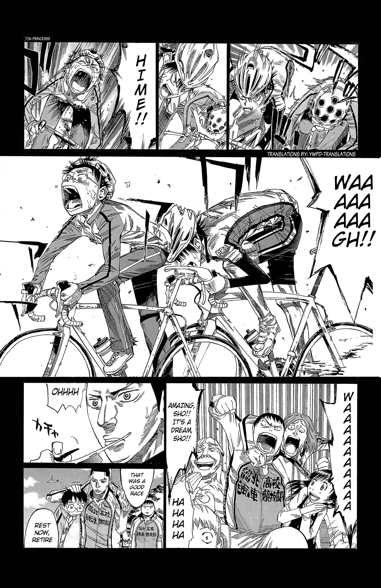 Yowamushi Pedal Chapter 703 page 12