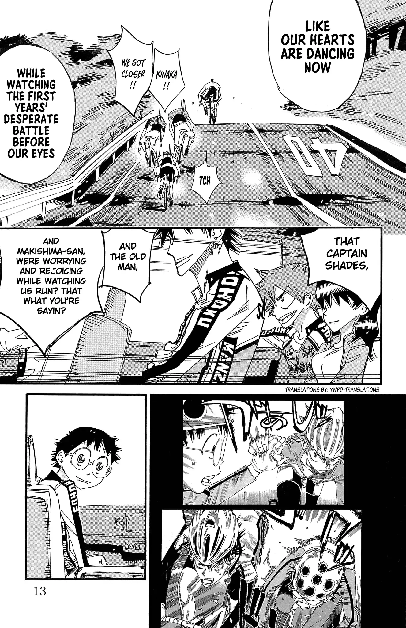 Yowamushi Pedal Chapter 703 page 16