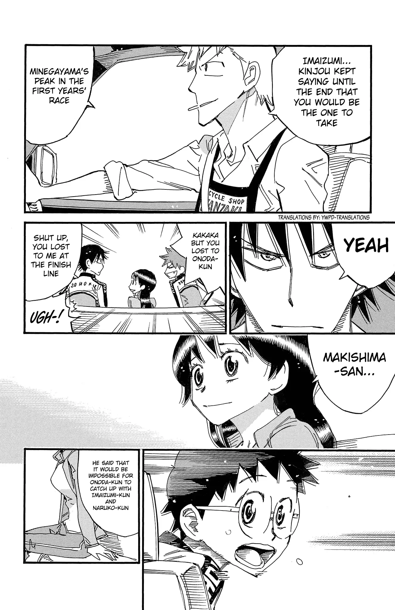 Yowamushi Pedal Chapter 703 page 19