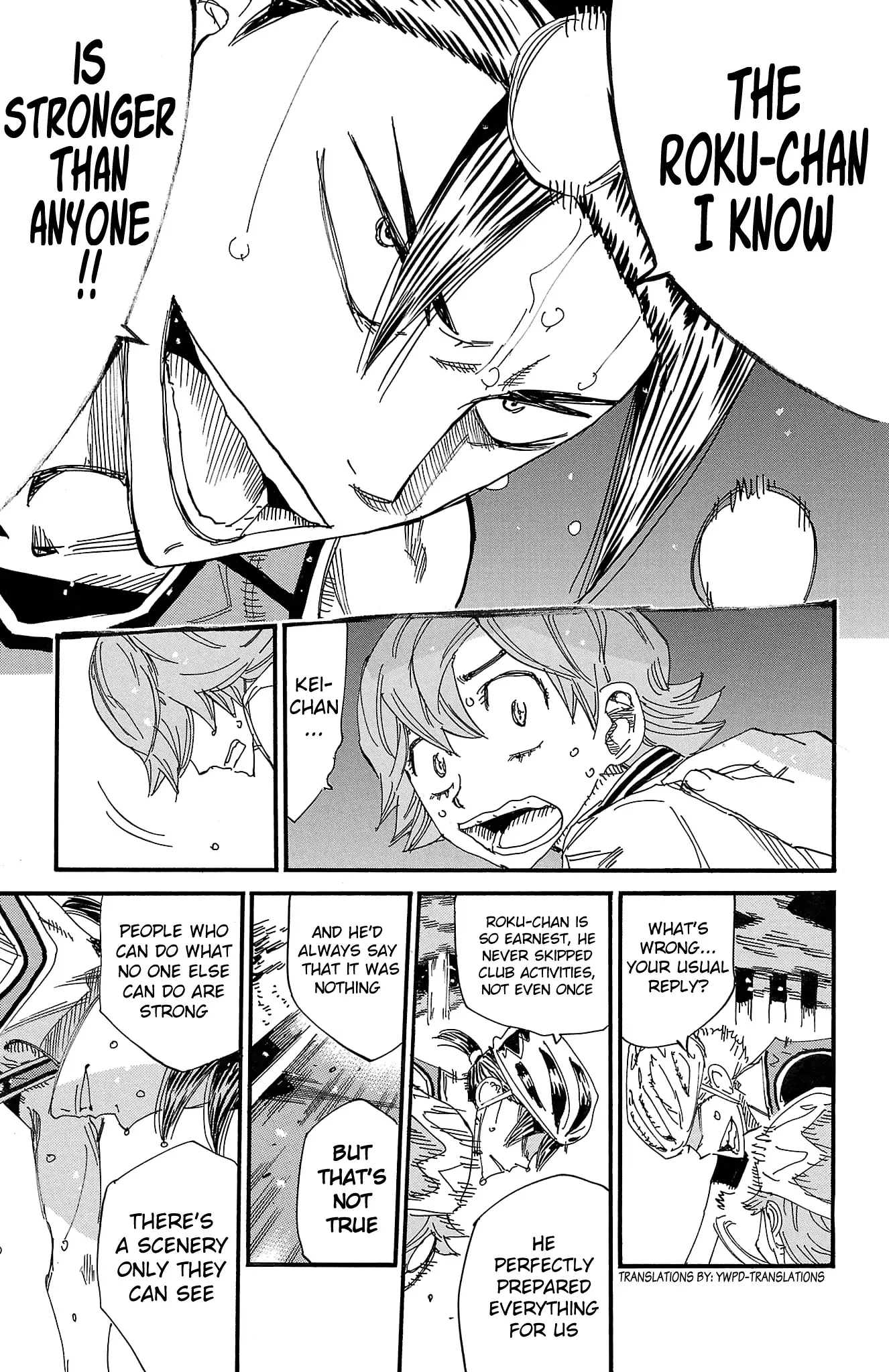 Yowamushi Pedal Chapter 704 page 11