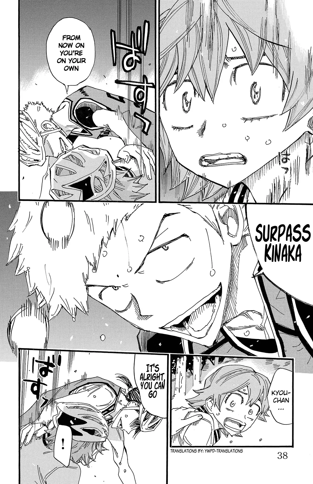 Yowamushi Pedal Chapter 704 page 10