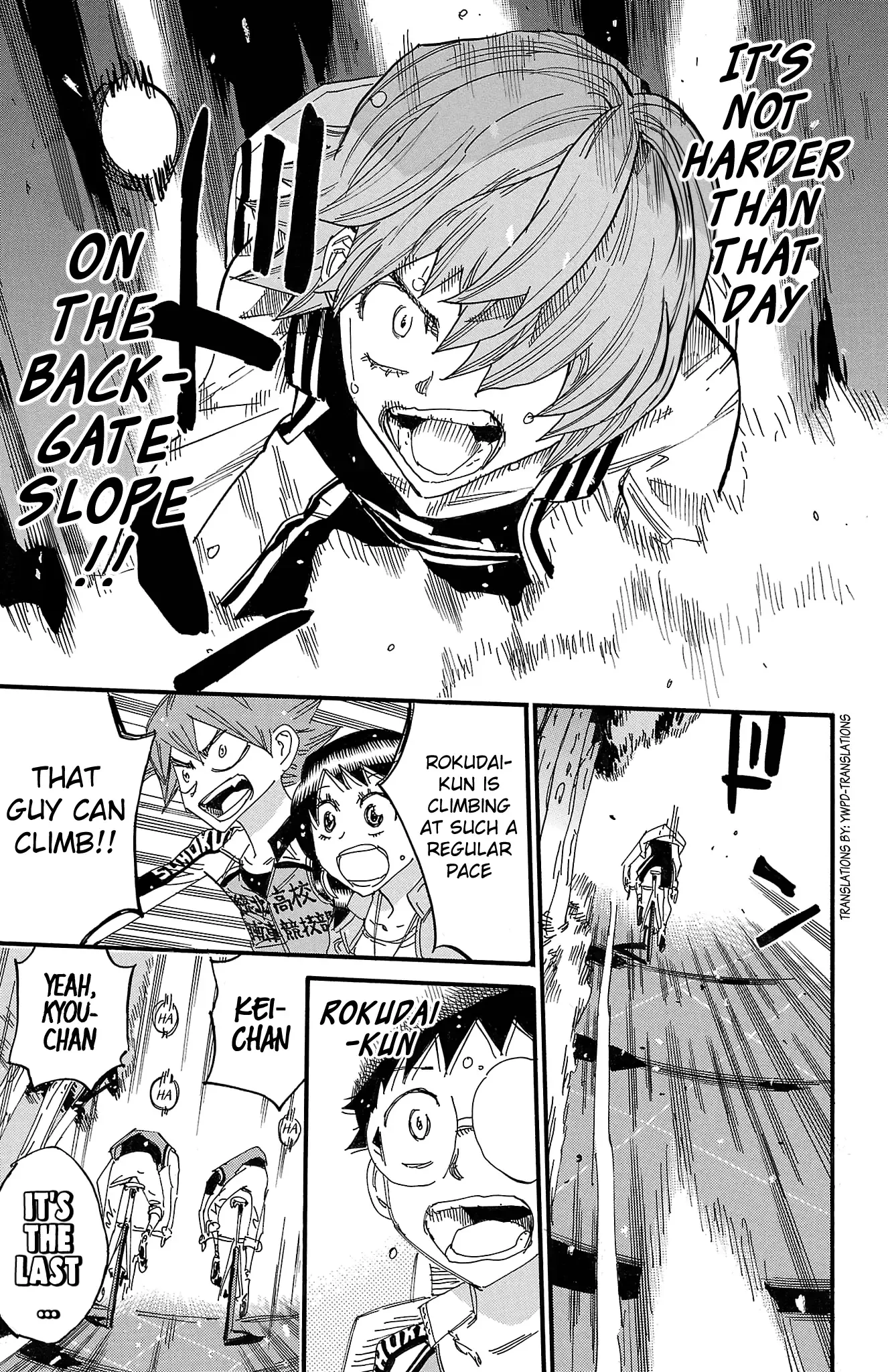 Yowamushi Pedal Chapter 704 page 8