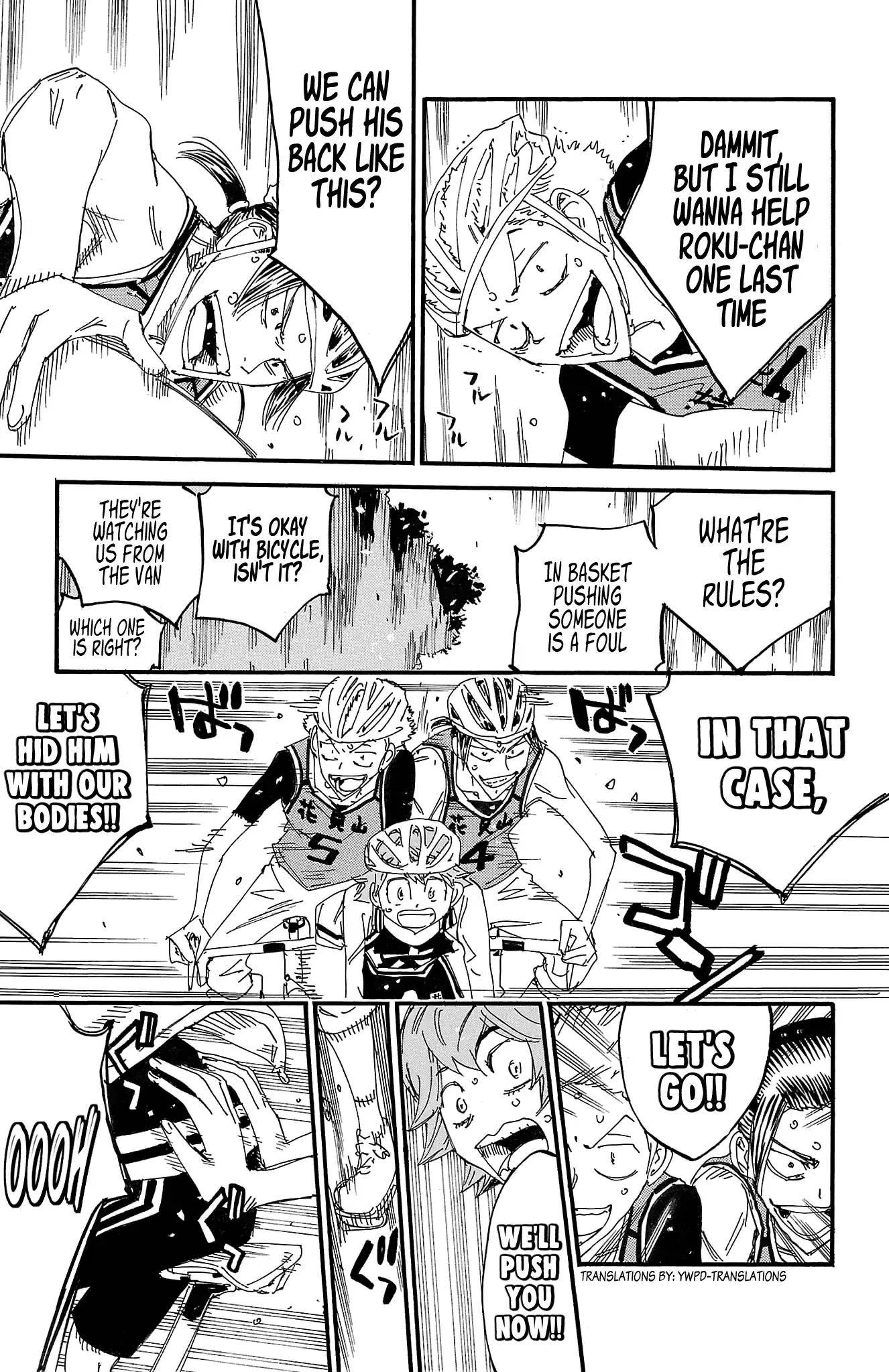 Yowamushi Pedal Chapter 704 page 13