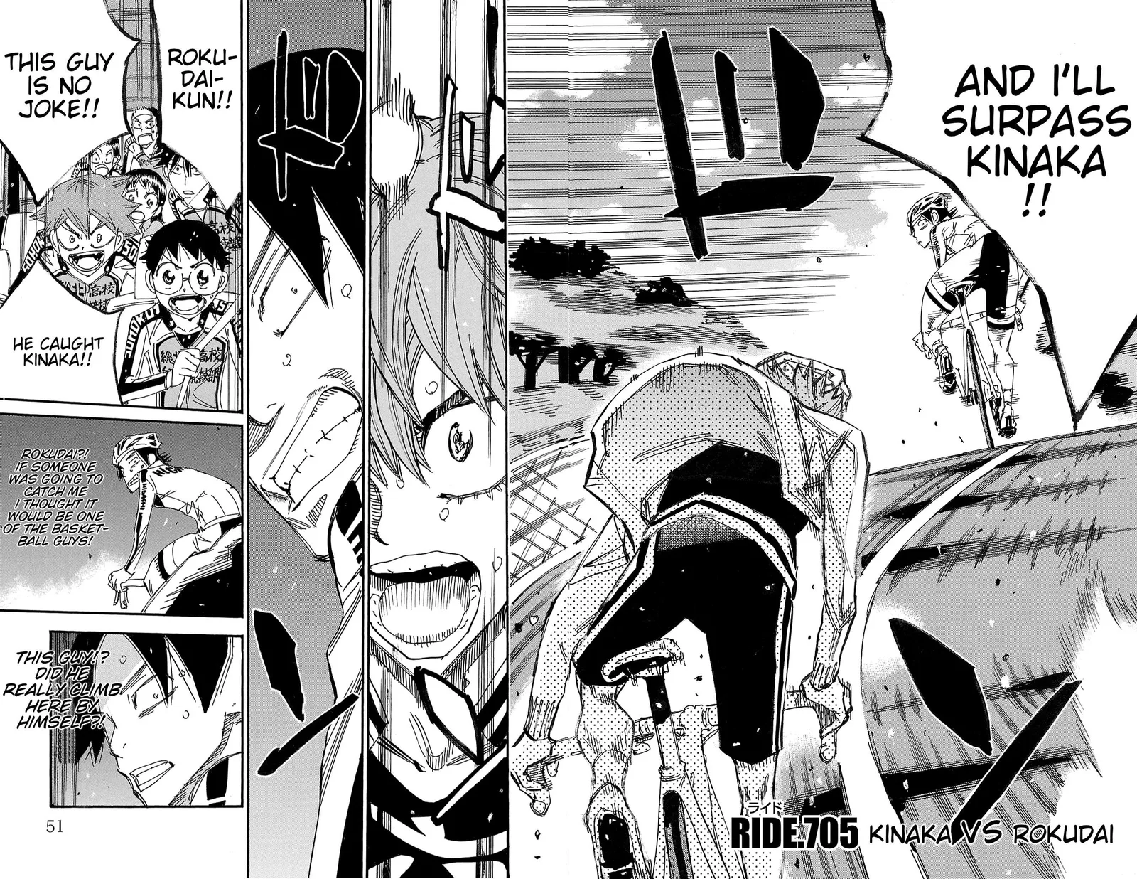 Yowamushi Pedal Chapter 705 page 2