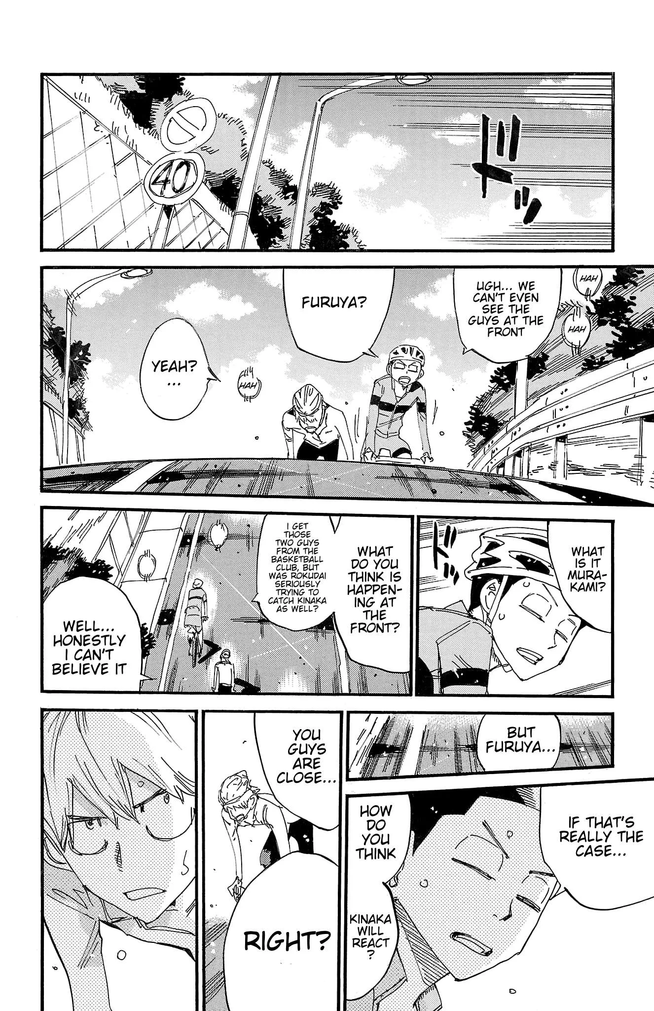 Yowamushi Pedal Chapter 706 page 11