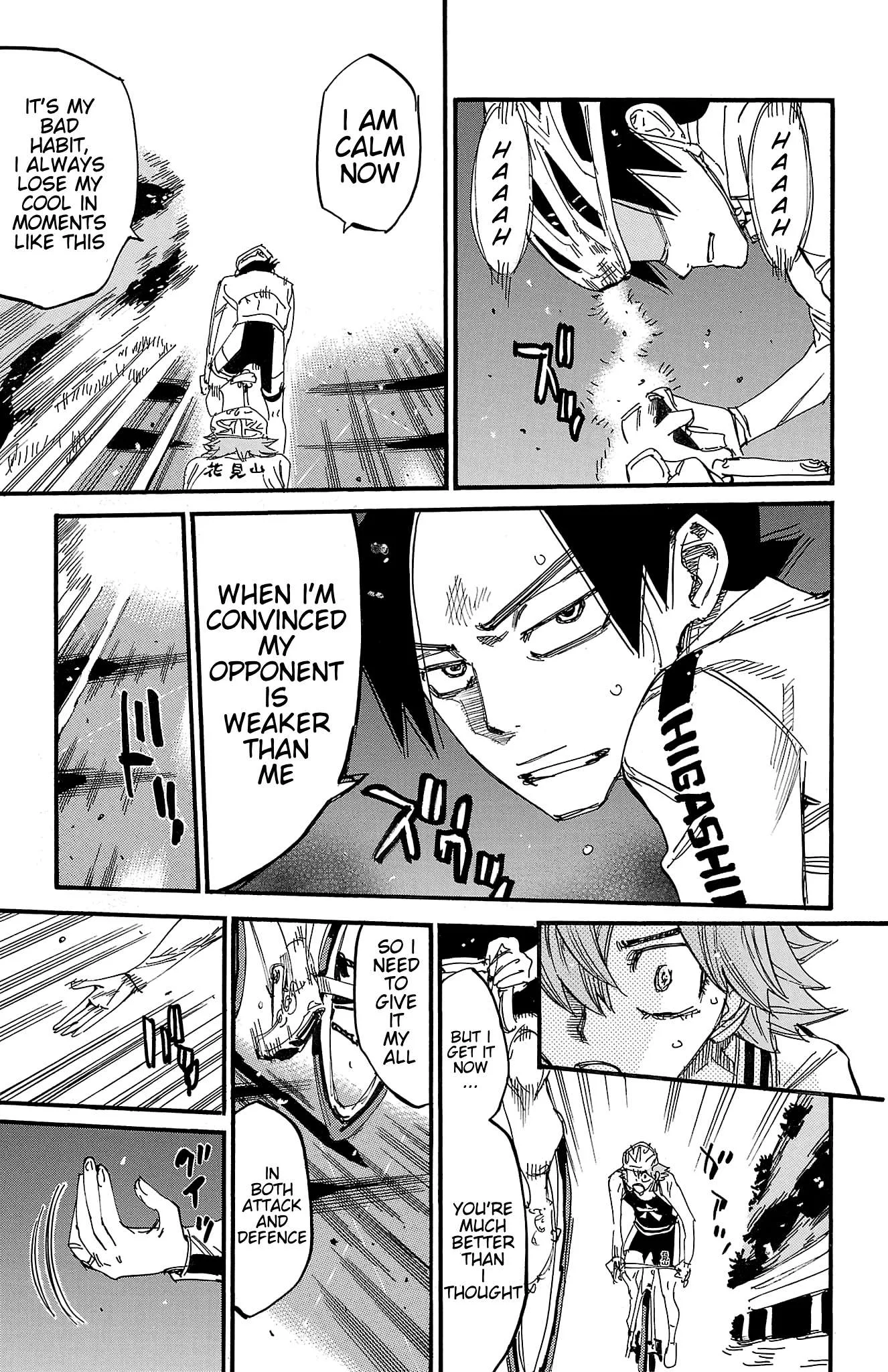 Yowamushi Pedal Chapter 706 page 14