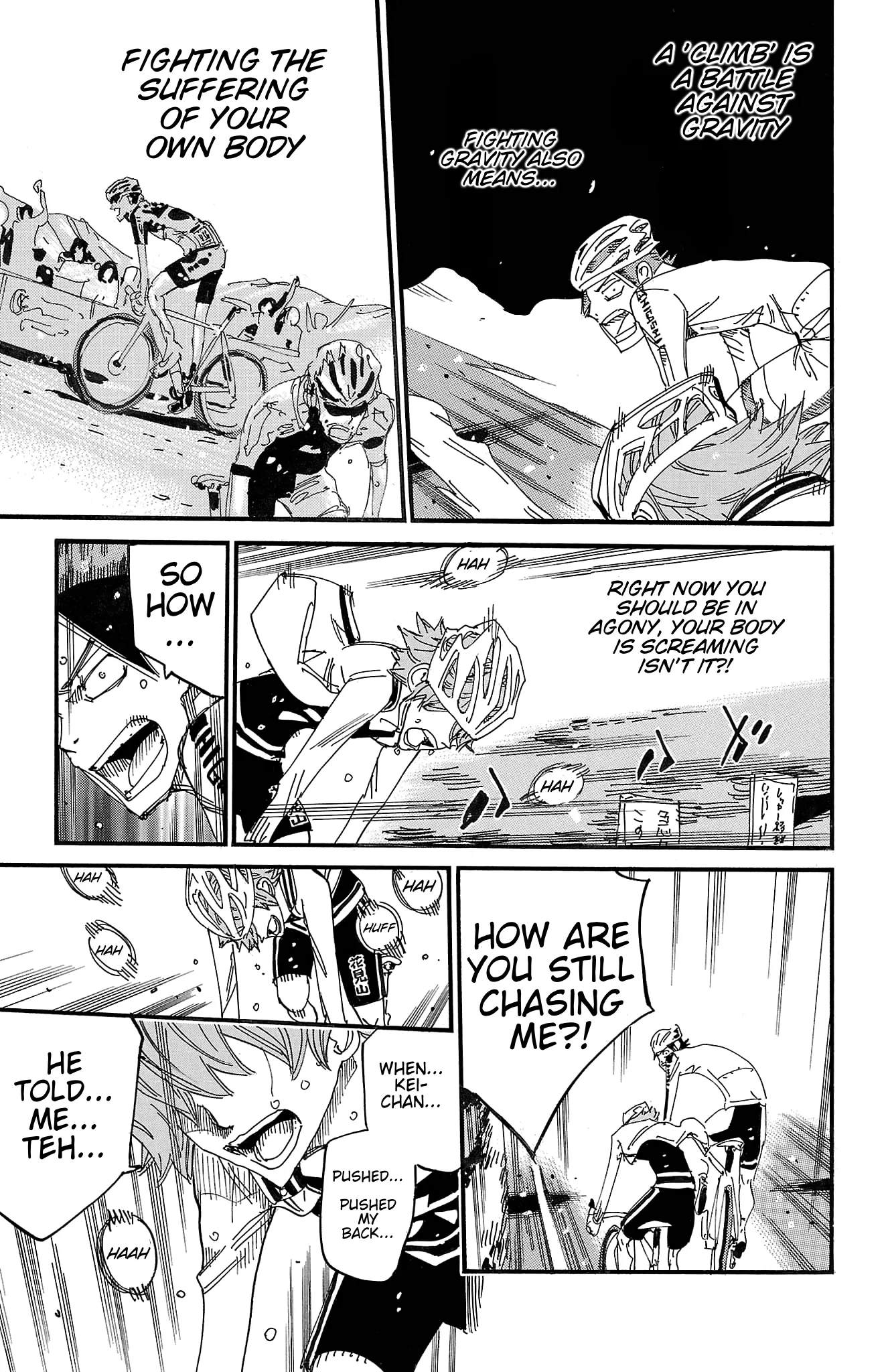 Yowamushi Pedal Chapter 707 page 18
