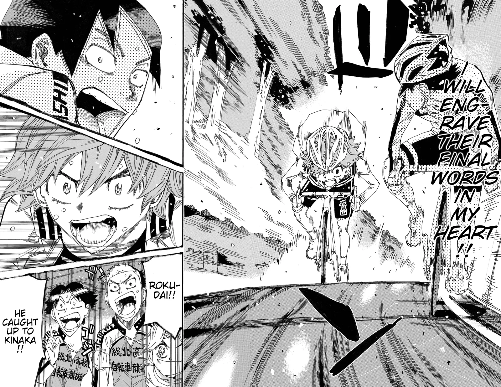 Yowamushi Pedal Chapter 707 page 14