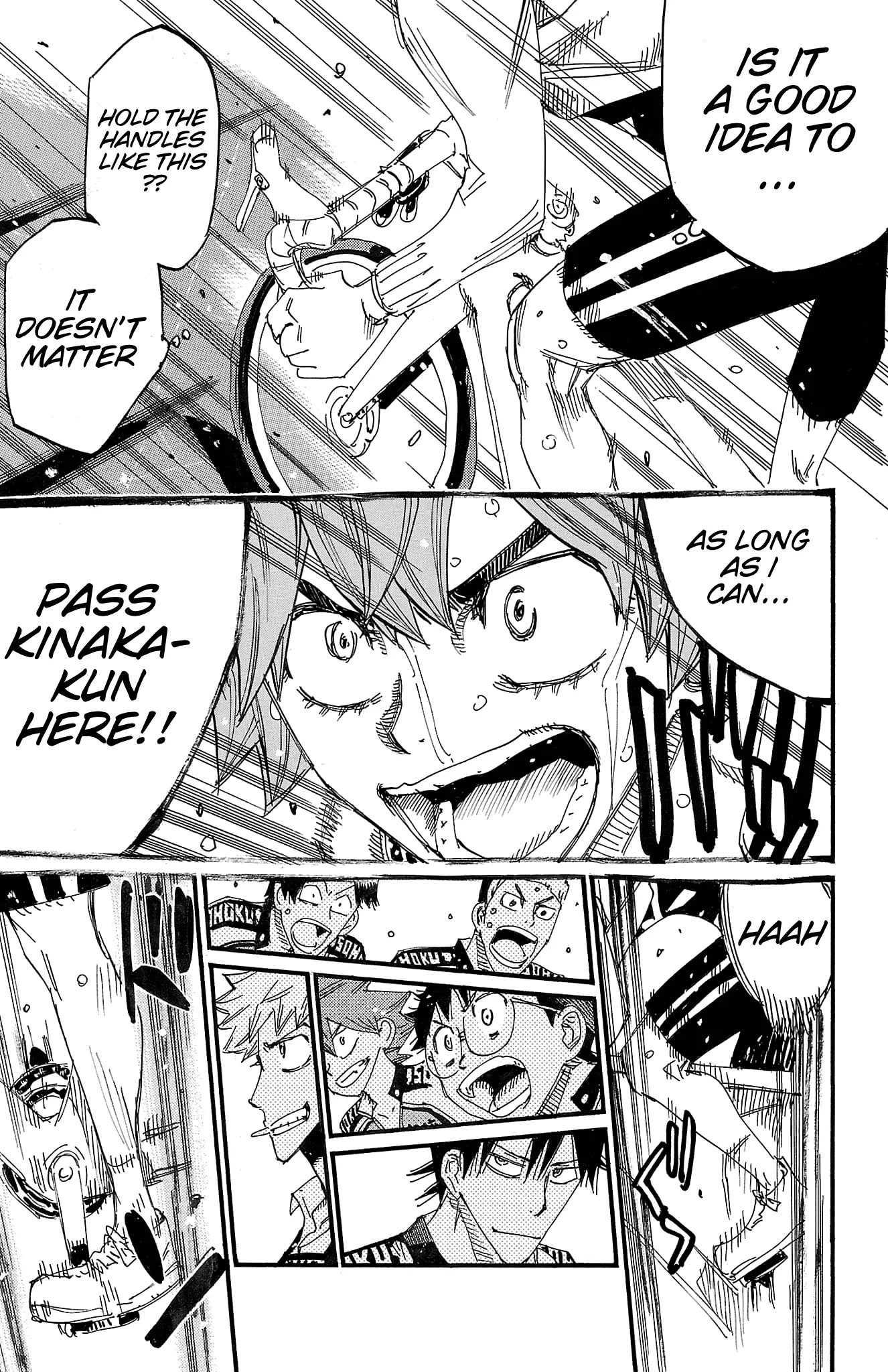 Yowamushi Pedal Chapter 707 page 8
