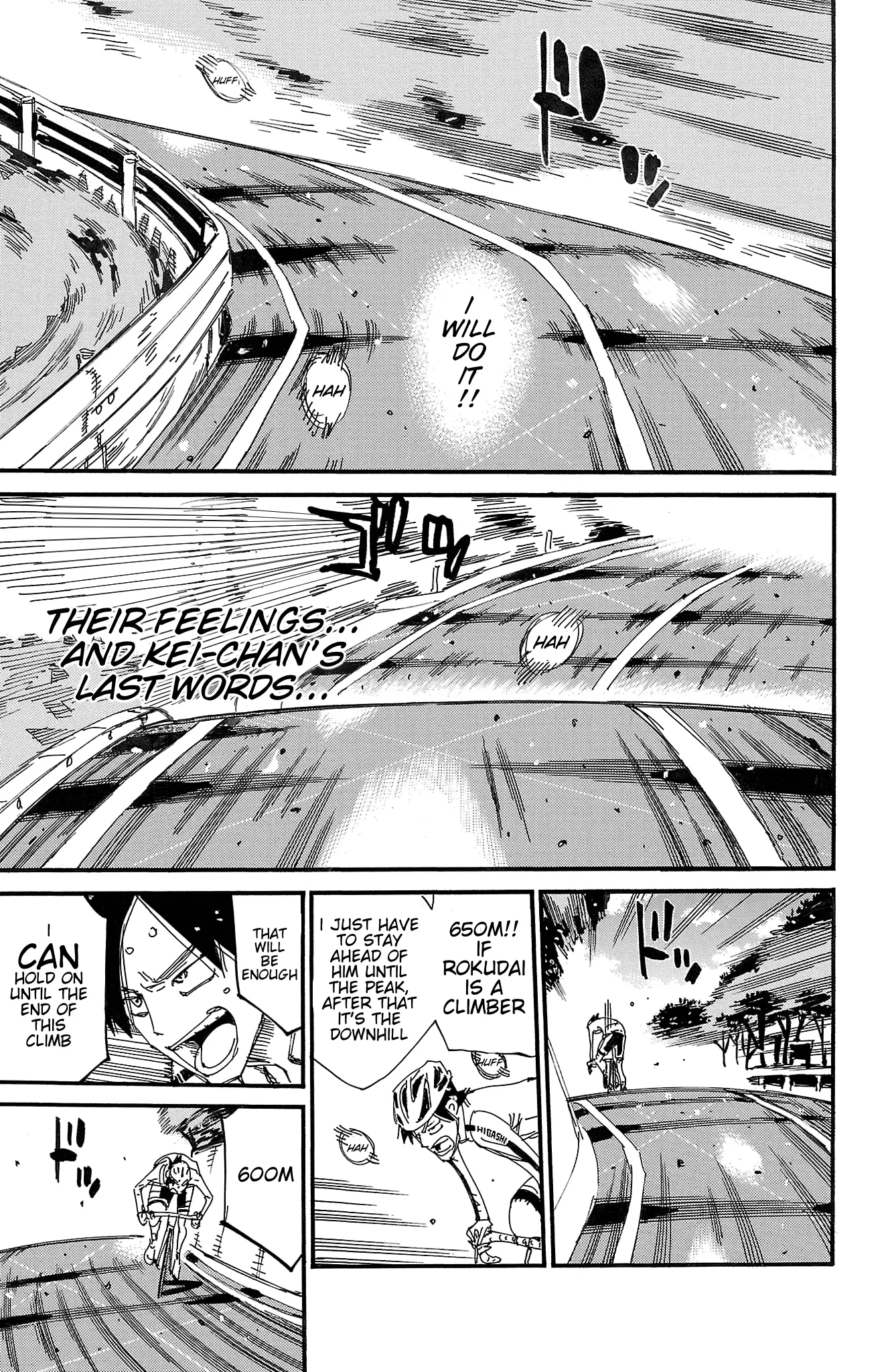 Yowamushi Pedal Chapter 707 page 13