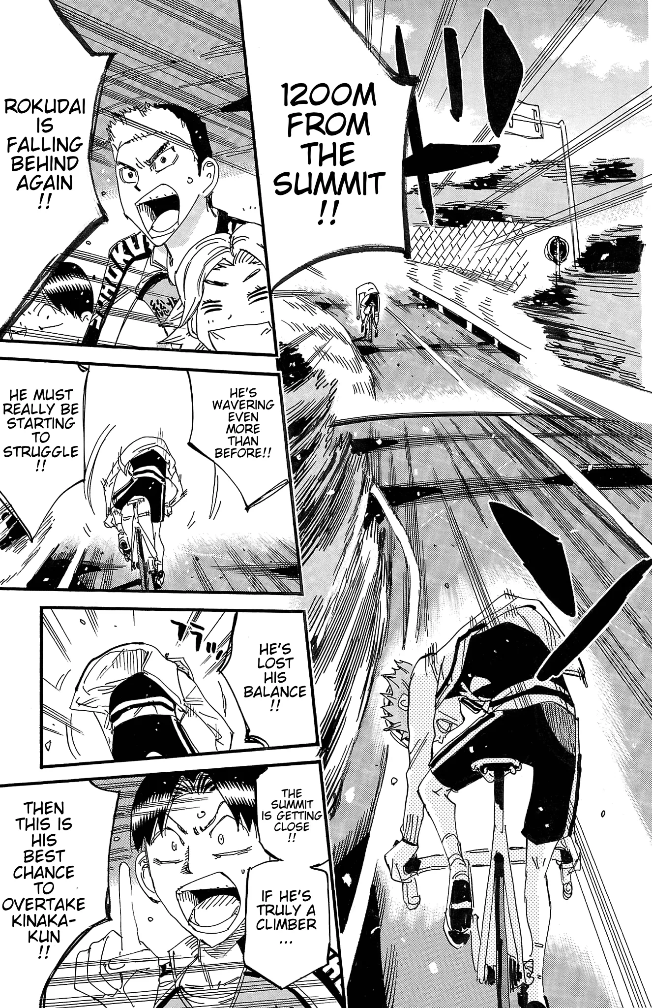 Yowamushi Pedal Chapter 707 page 3