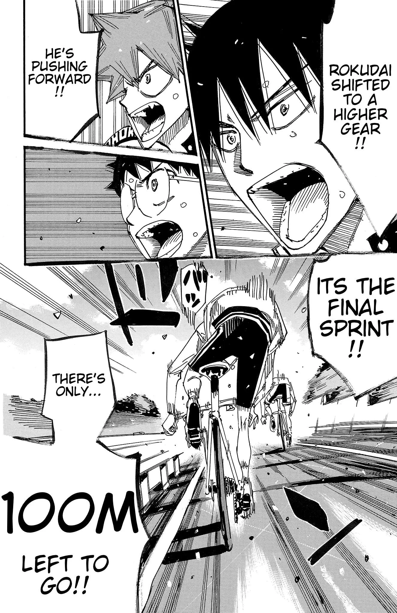 Yowamushi Pedal Chapter 708 page 17