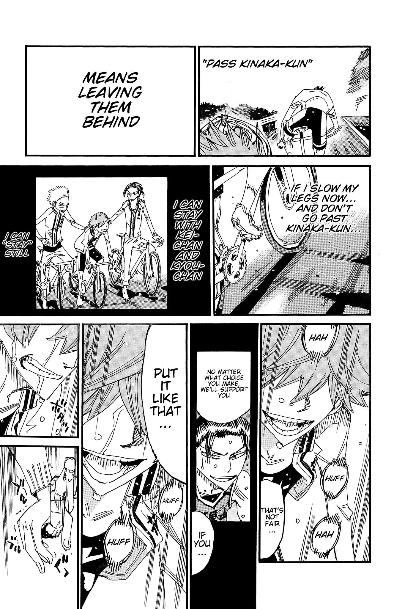Yowamushi Pedal Chapter 708 page 14