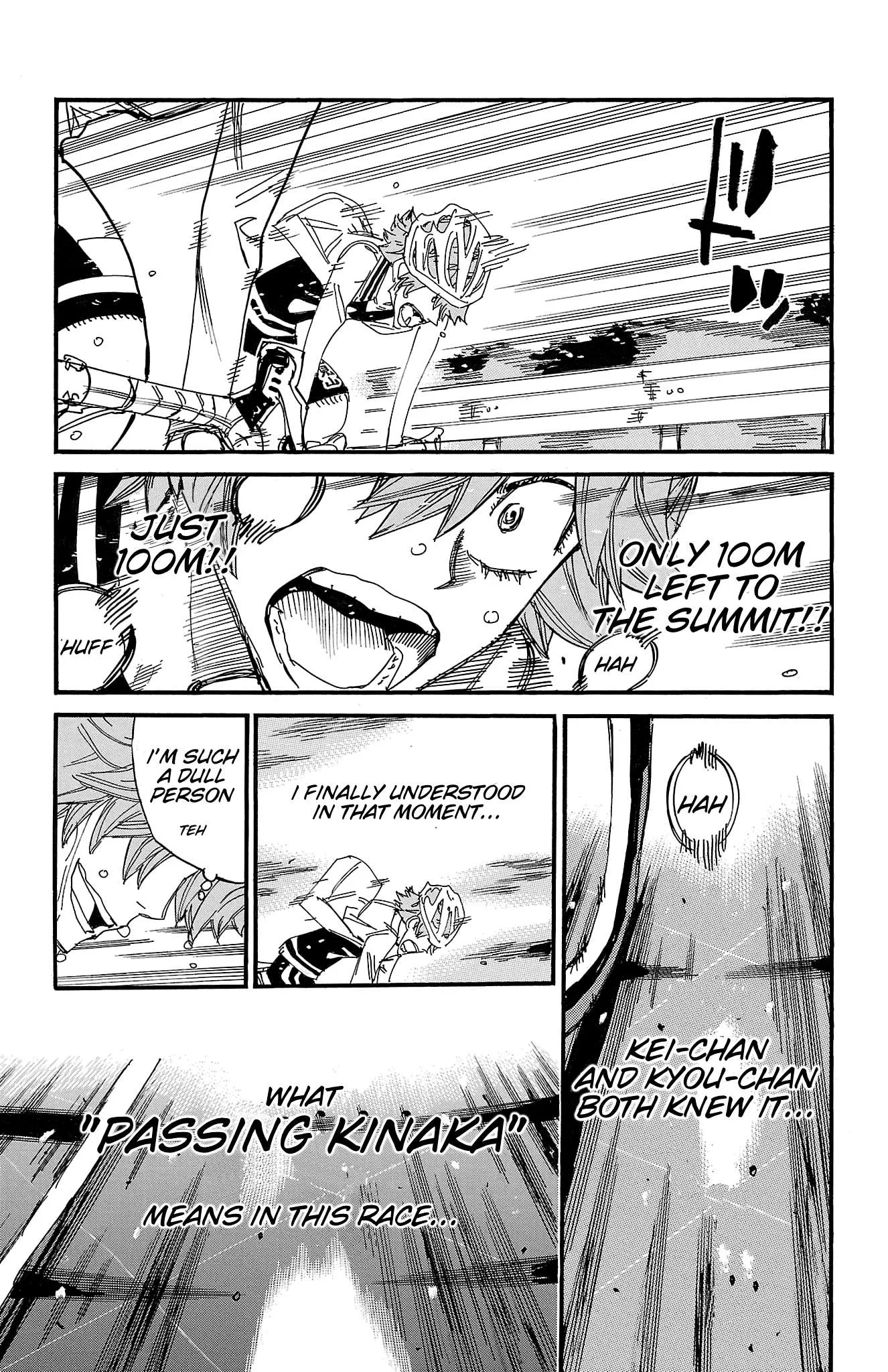 Yowamushi Pedal Chapter 708 page 10