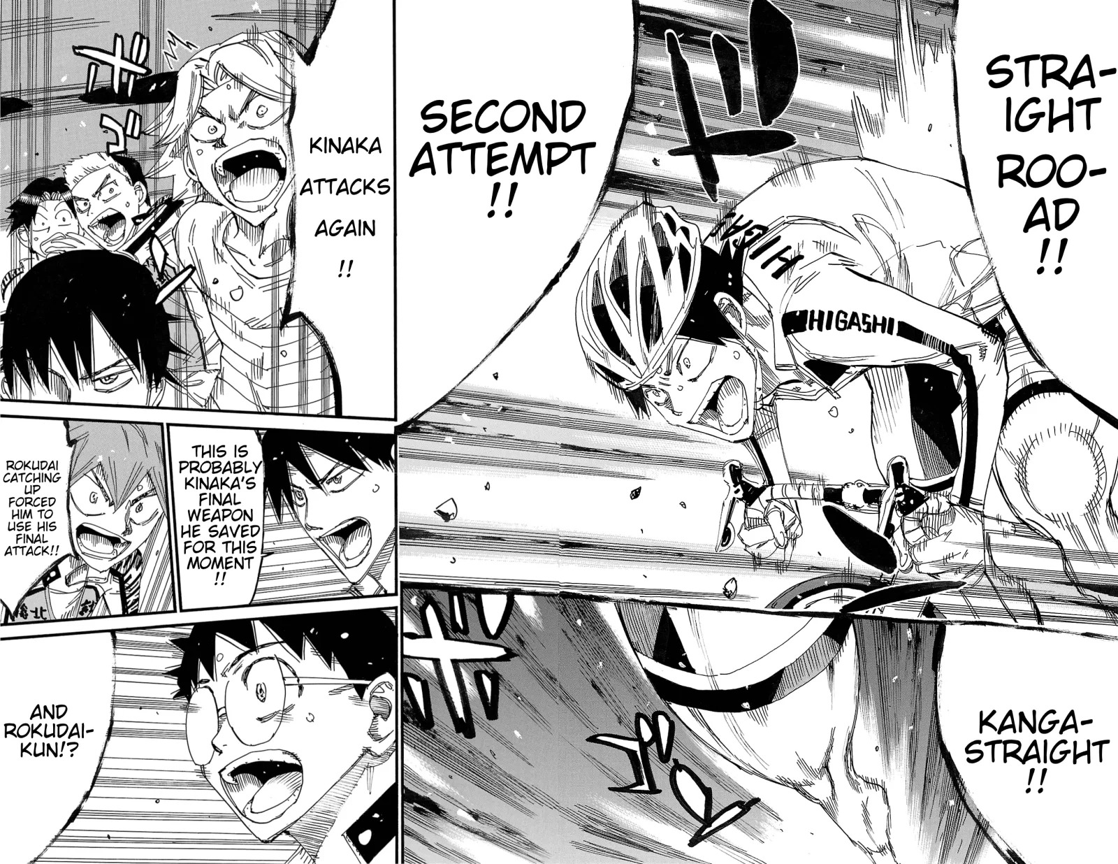 Yowamushi Pedal Chapter 709 page 8