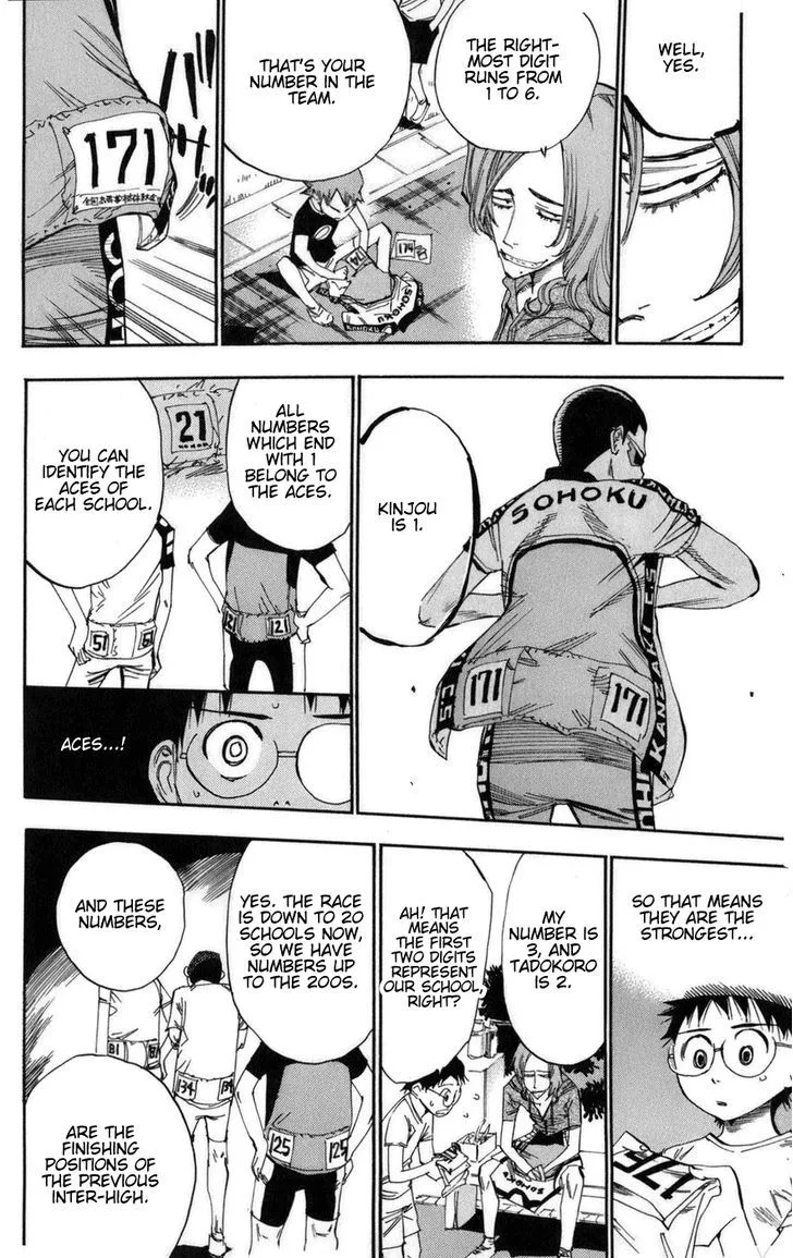 Yowamushi Pedal Chapter 71 page 14
