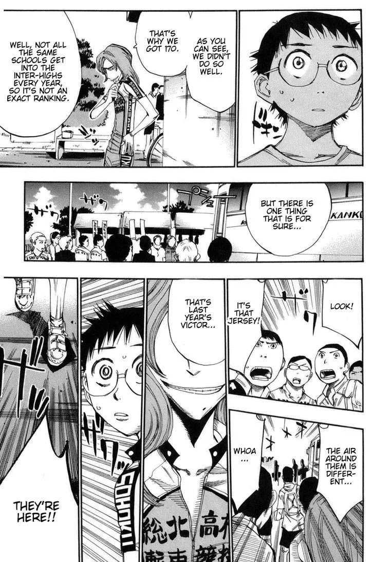 Yowamushi Pedal Chapter 71 page 15