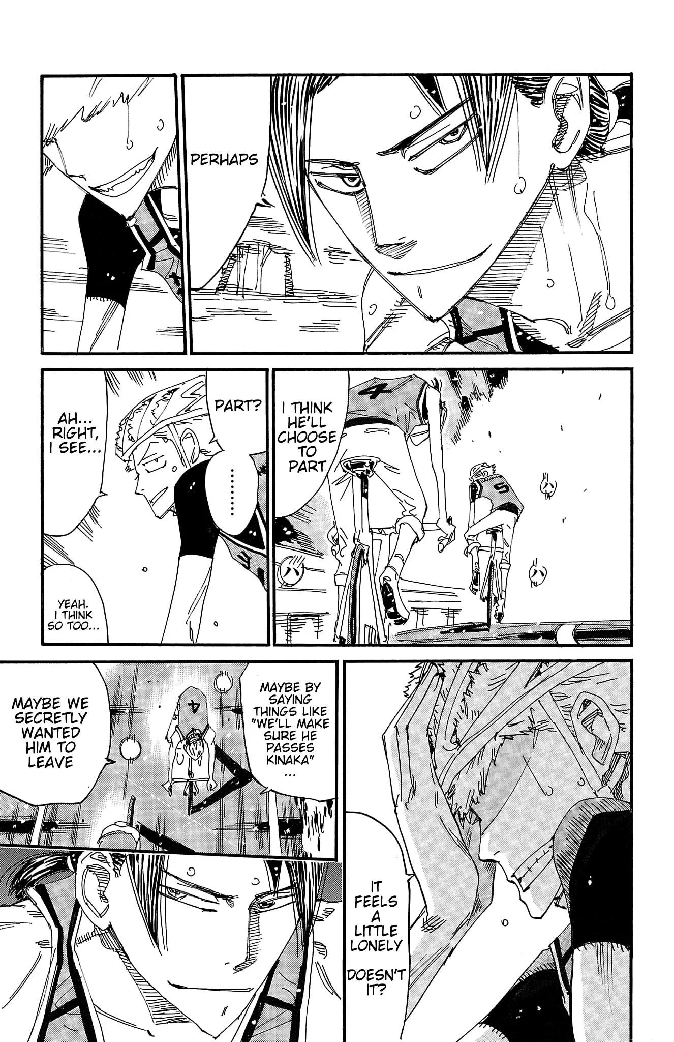 Yowamushi Pedal Chapter 710 page 3