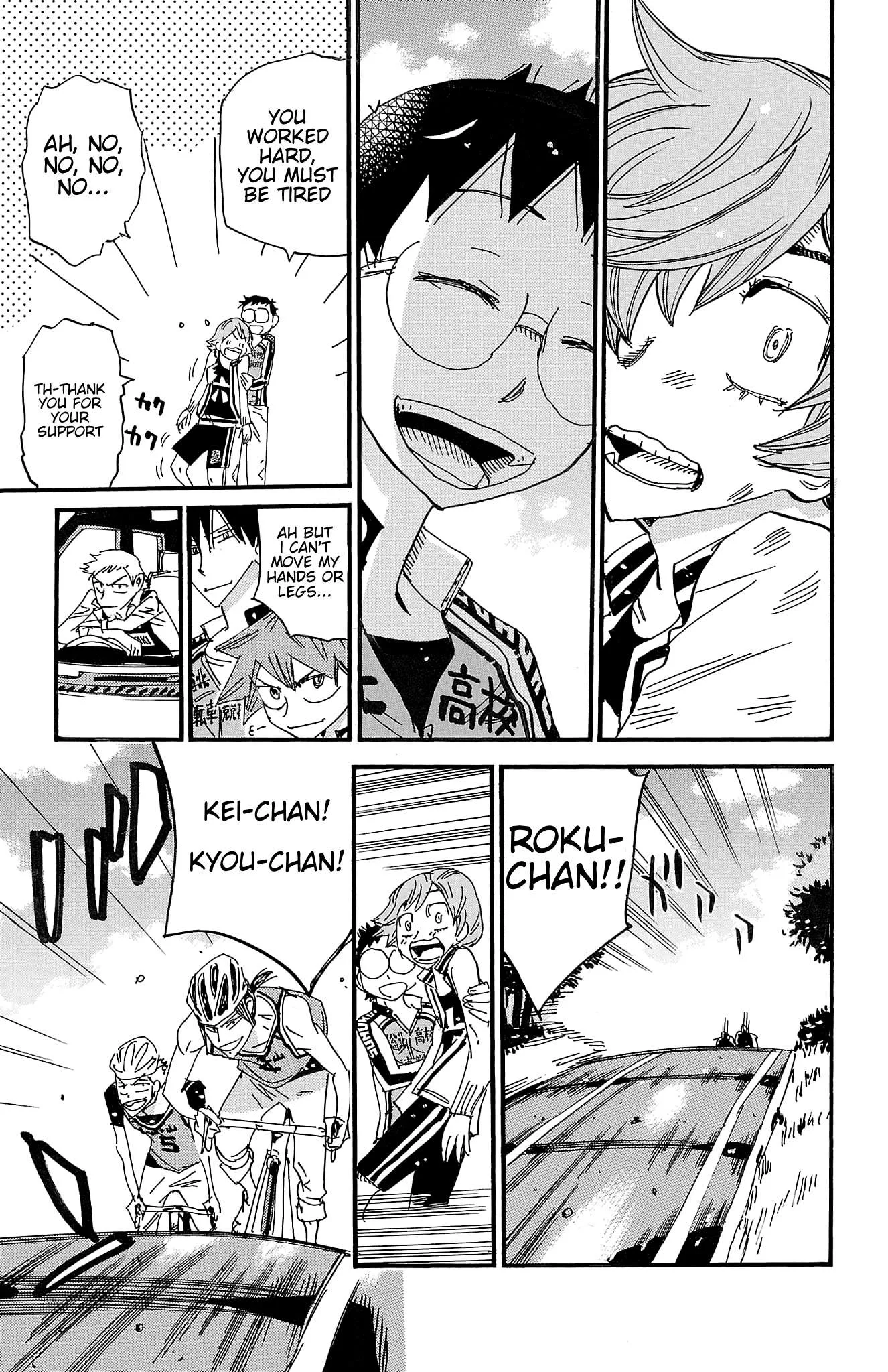 Yowamushi Pedal Chapter 710 page 16