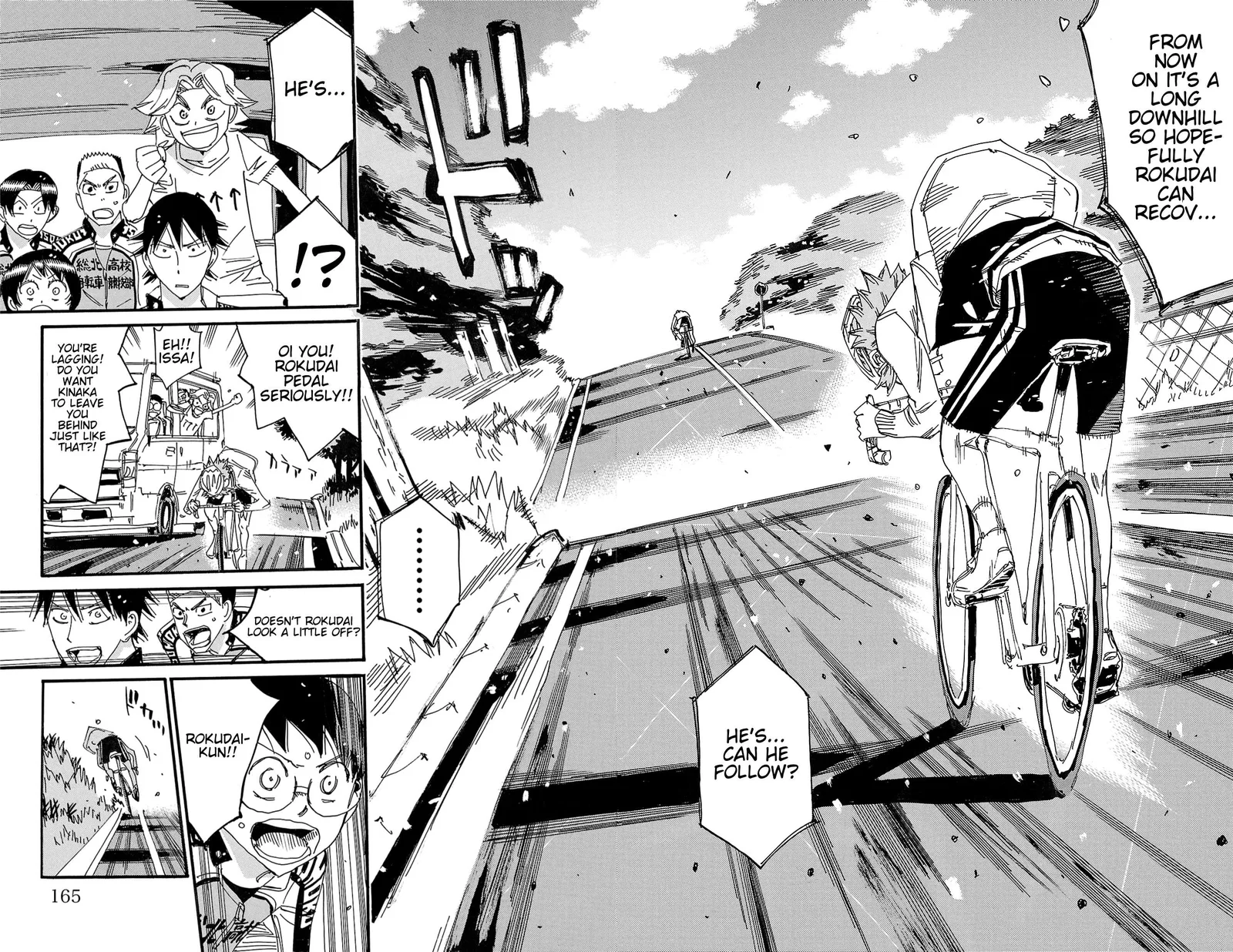Yowamushi Pedal Chapter 710 page 9