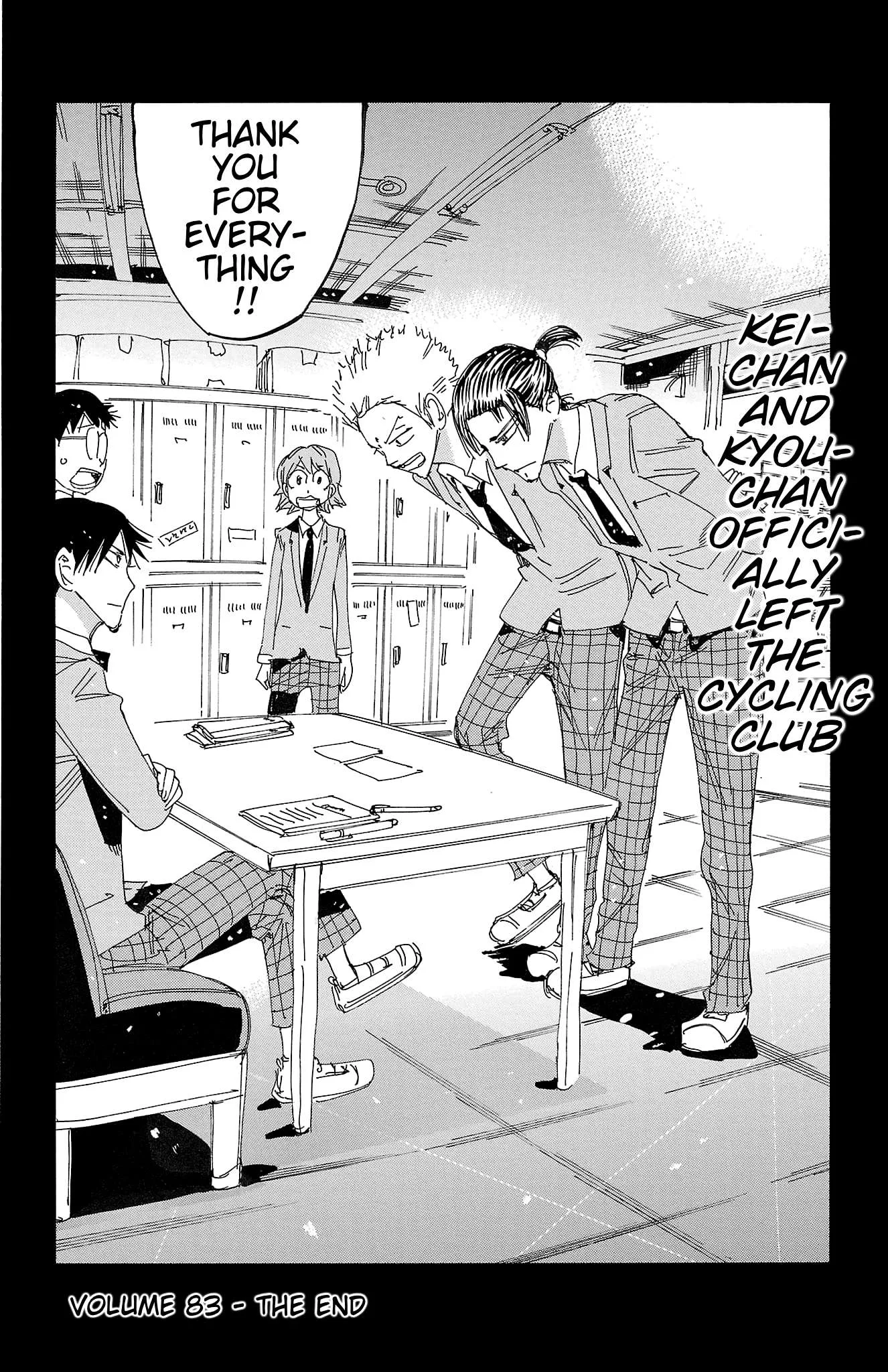 Yowamushi Pedal Chapter 711 page 18