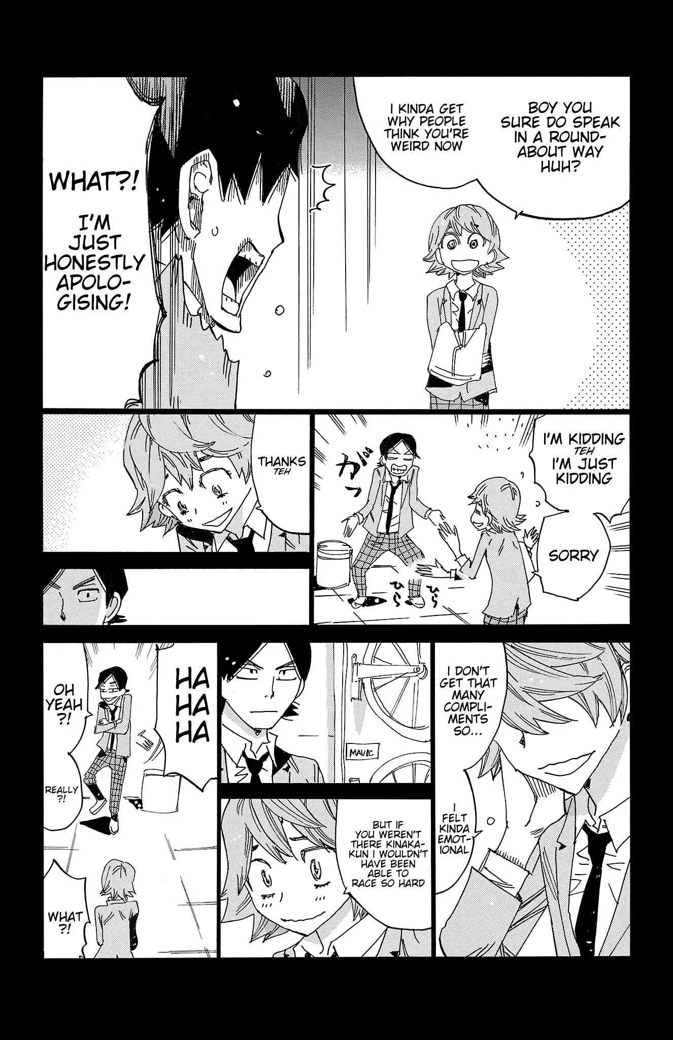 Yowamushi Pedal Chapter 711 page 8