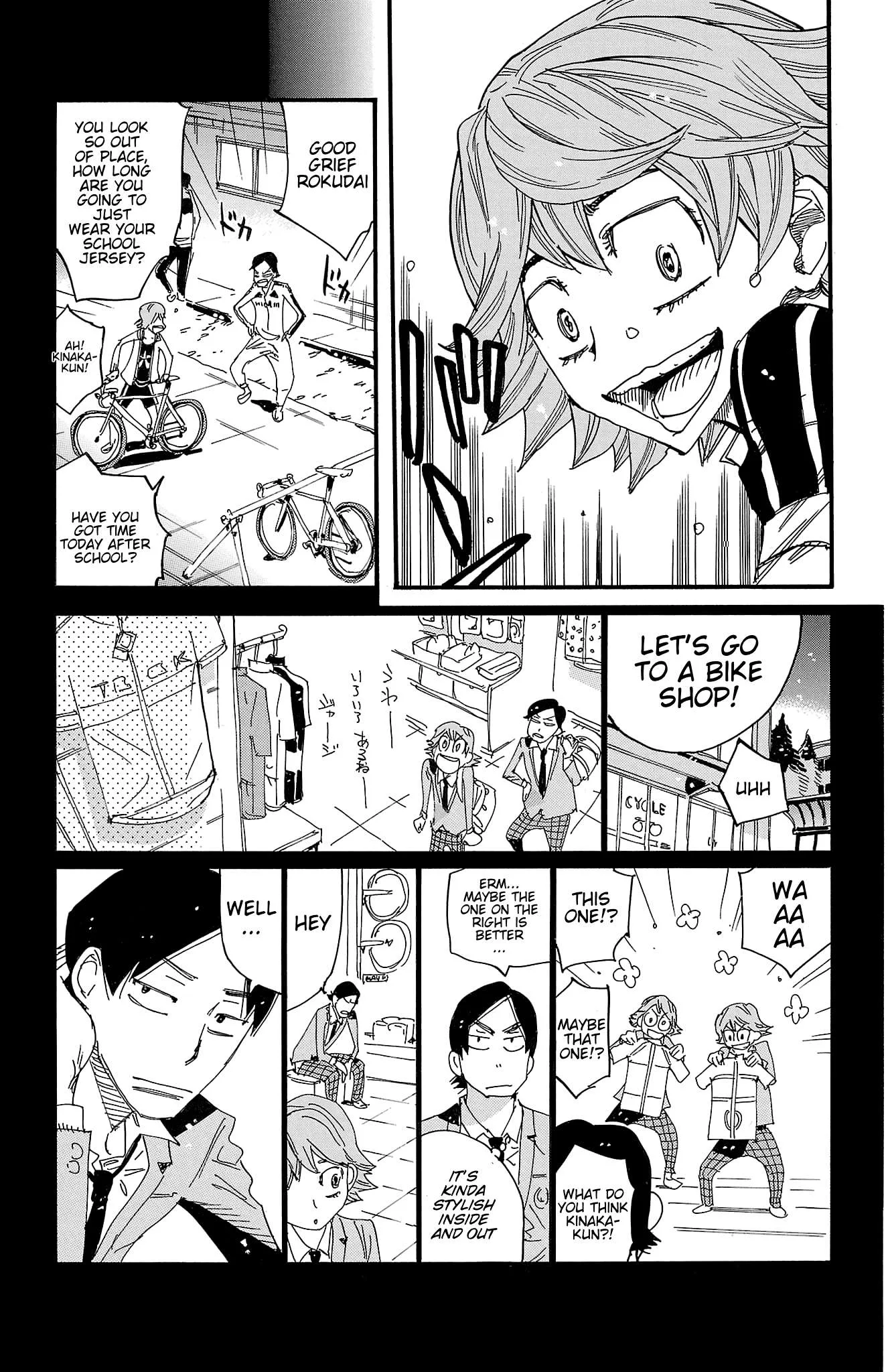 Yowamushi Pedal Chapter 711 page 6