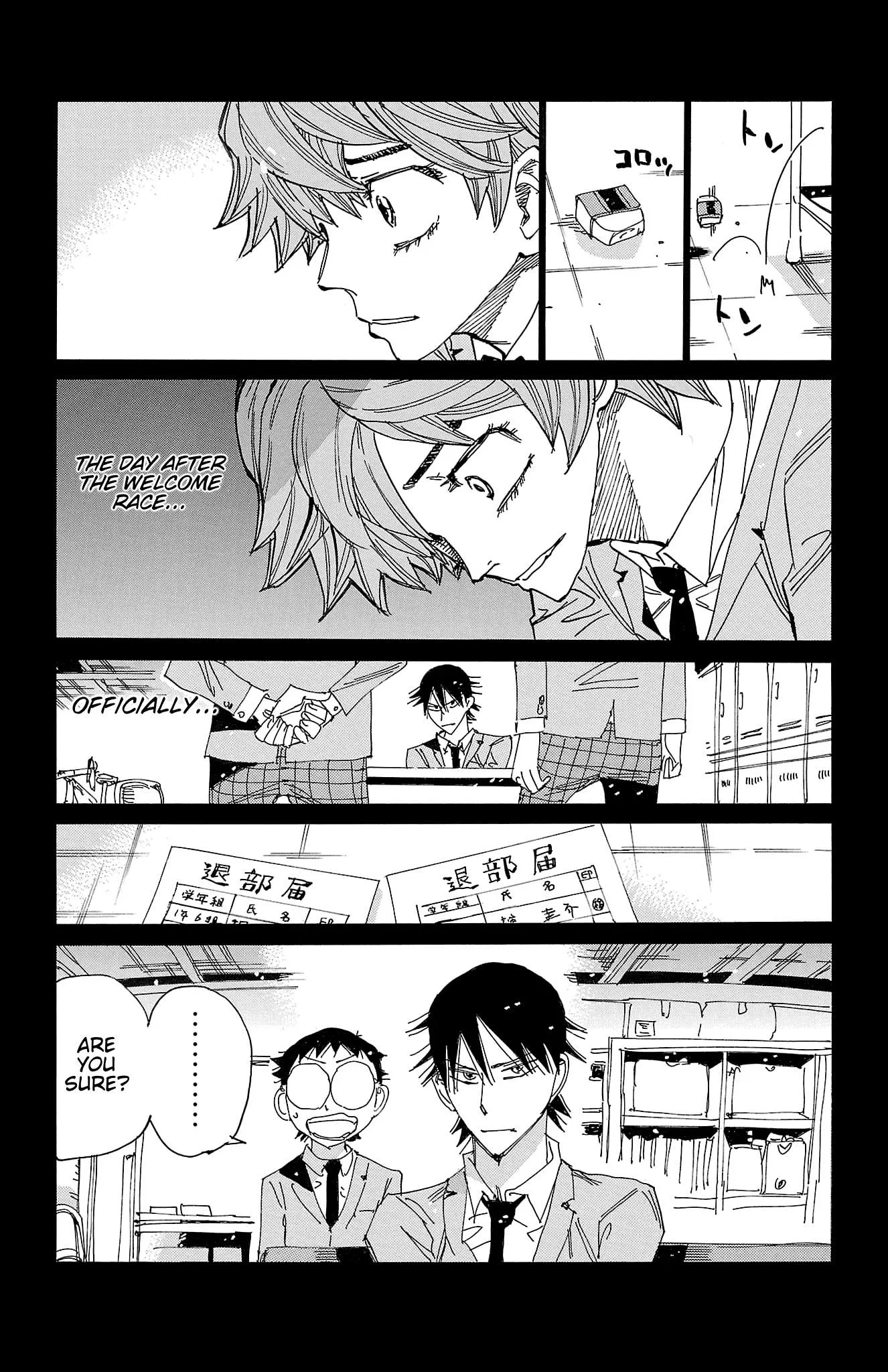 Yowamushi Pedal Chapter 711 page 17