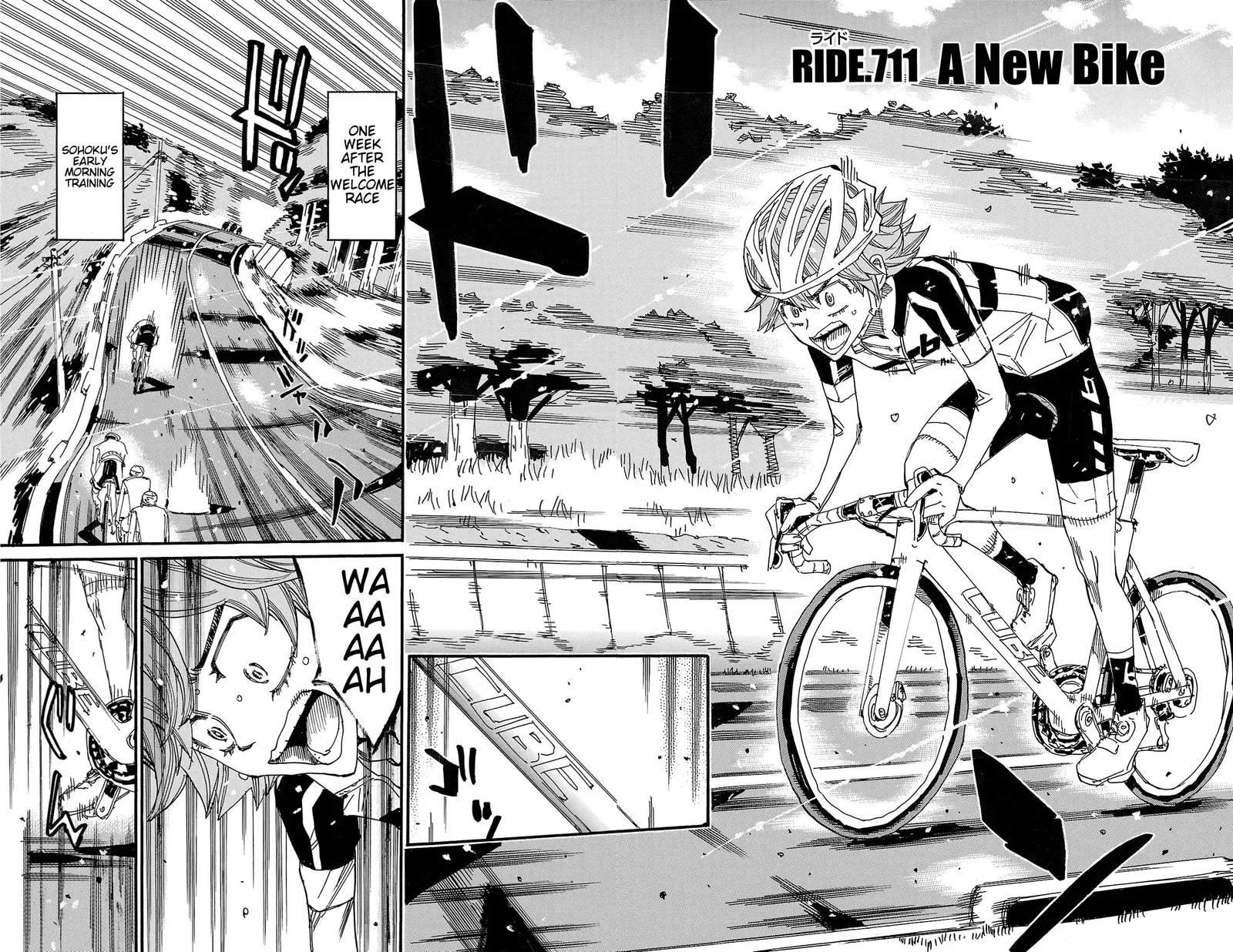 Yowamushi Pedal Chapter 711 page 4