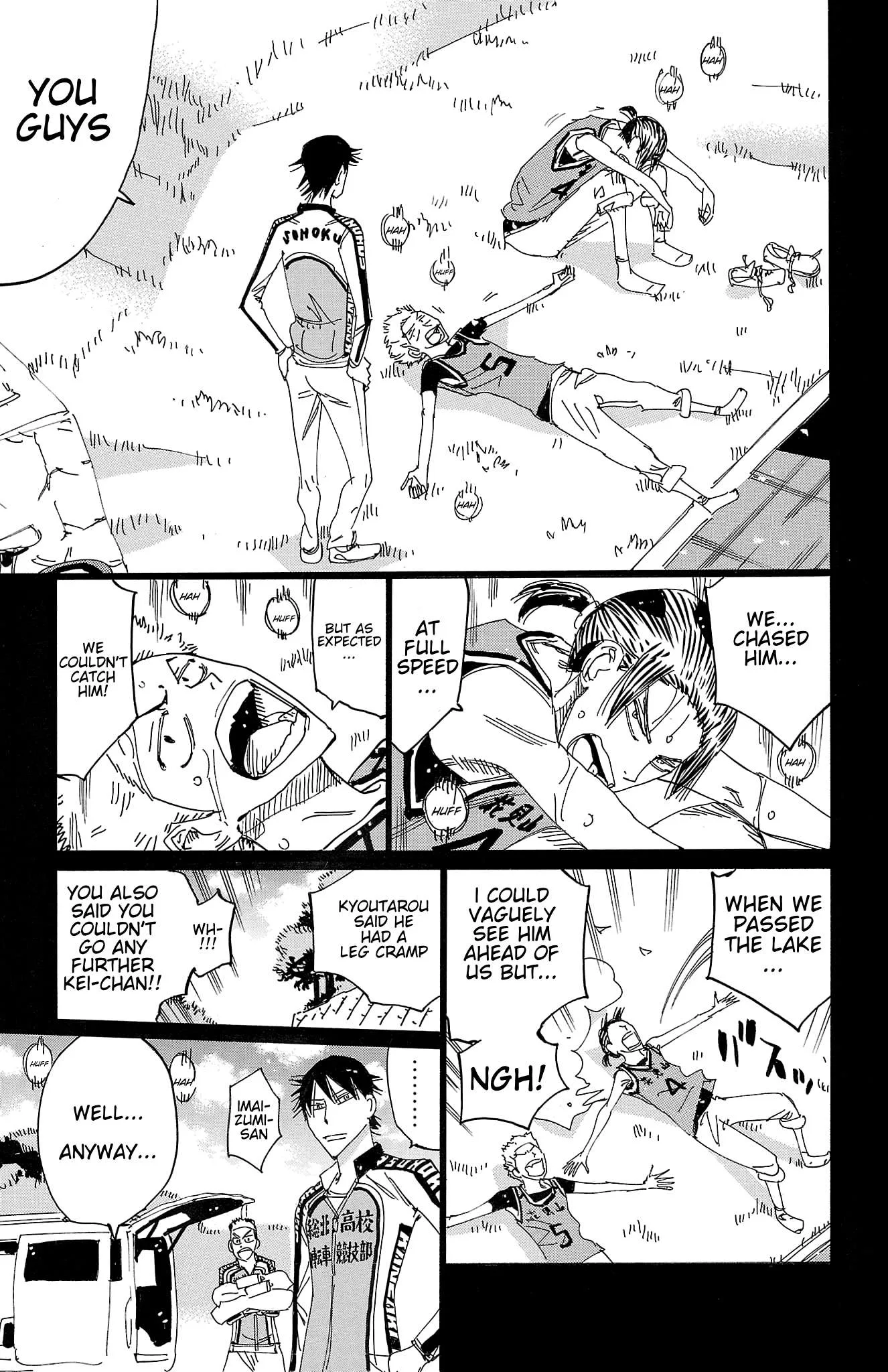 Yowamushi Pedal Chapter 712 page 11