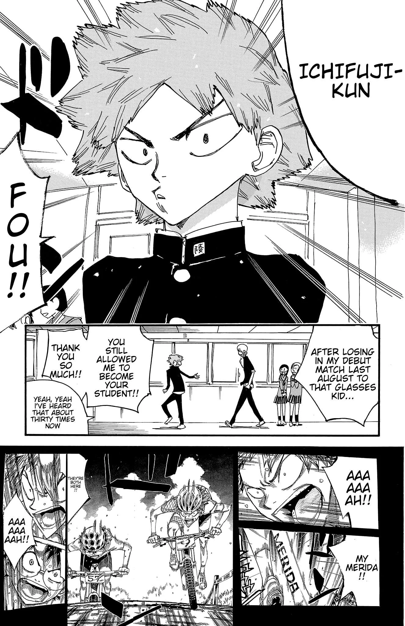 Yowamushi Pedal Chapter 713 page 12