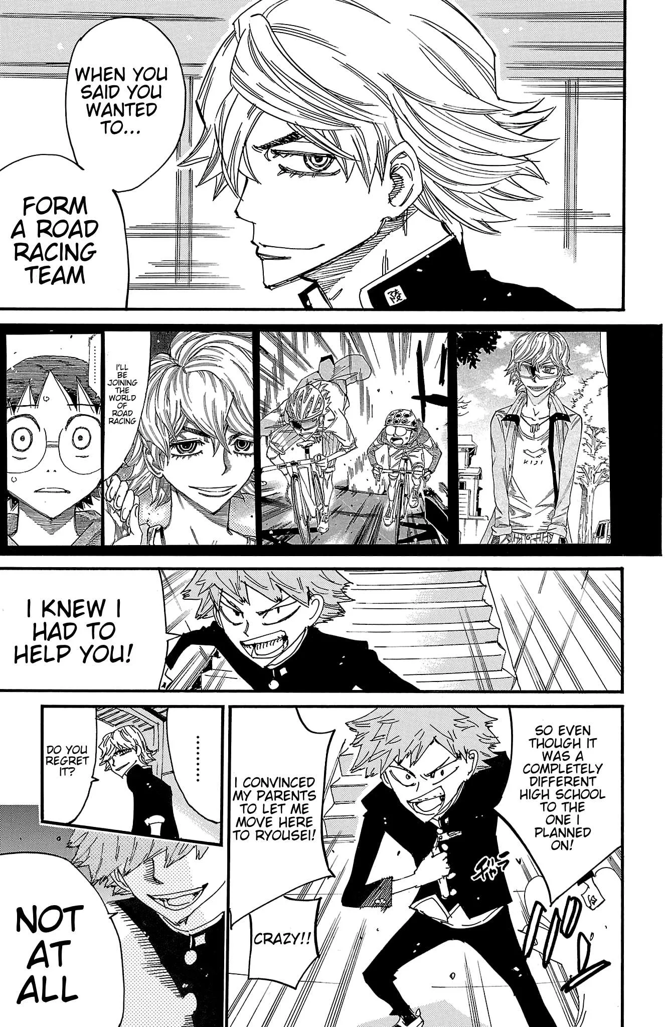 Yowamushi Pedal Chapter 713 page 14