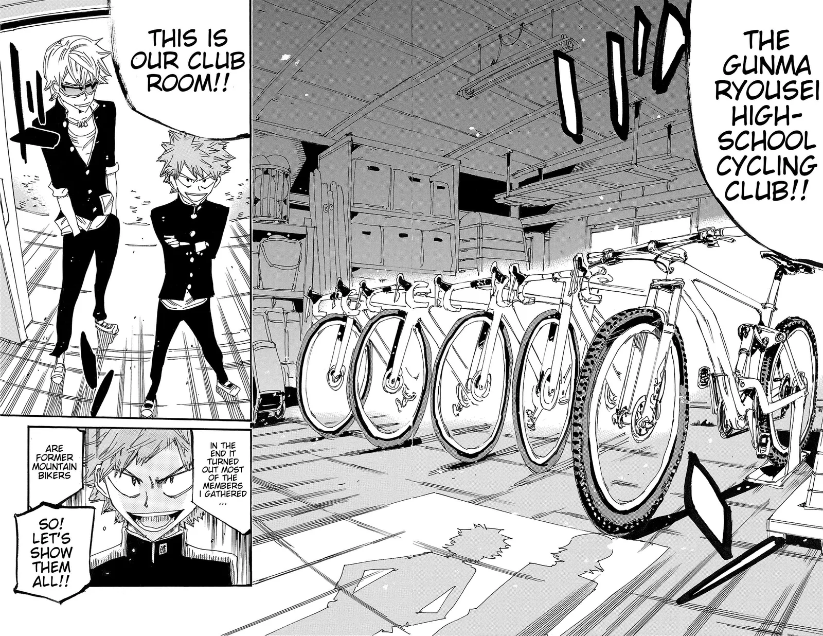 Yowamushi Pedal Chapter 713 page 17
