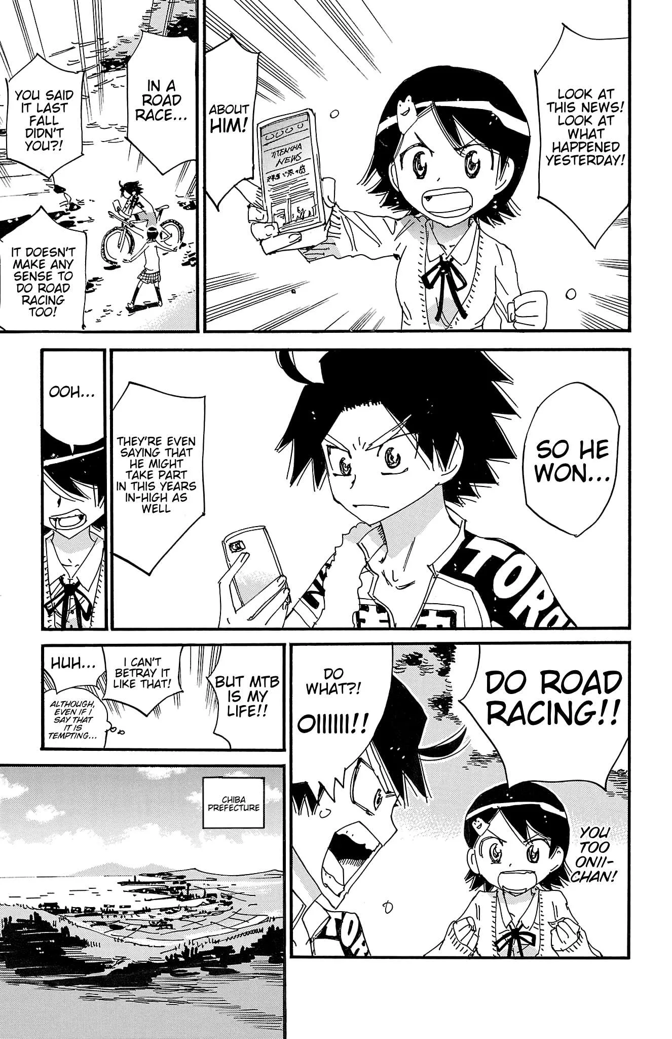Yowamushi Pedal Chapter 714 page 16
