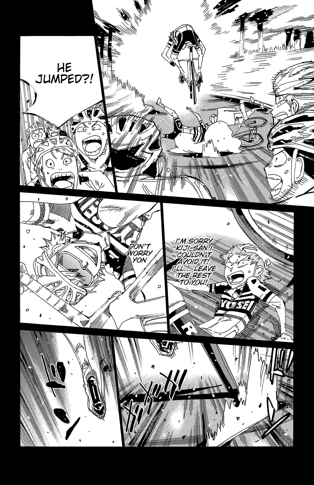 Yowamushi Pedal Chapter 714 page 10