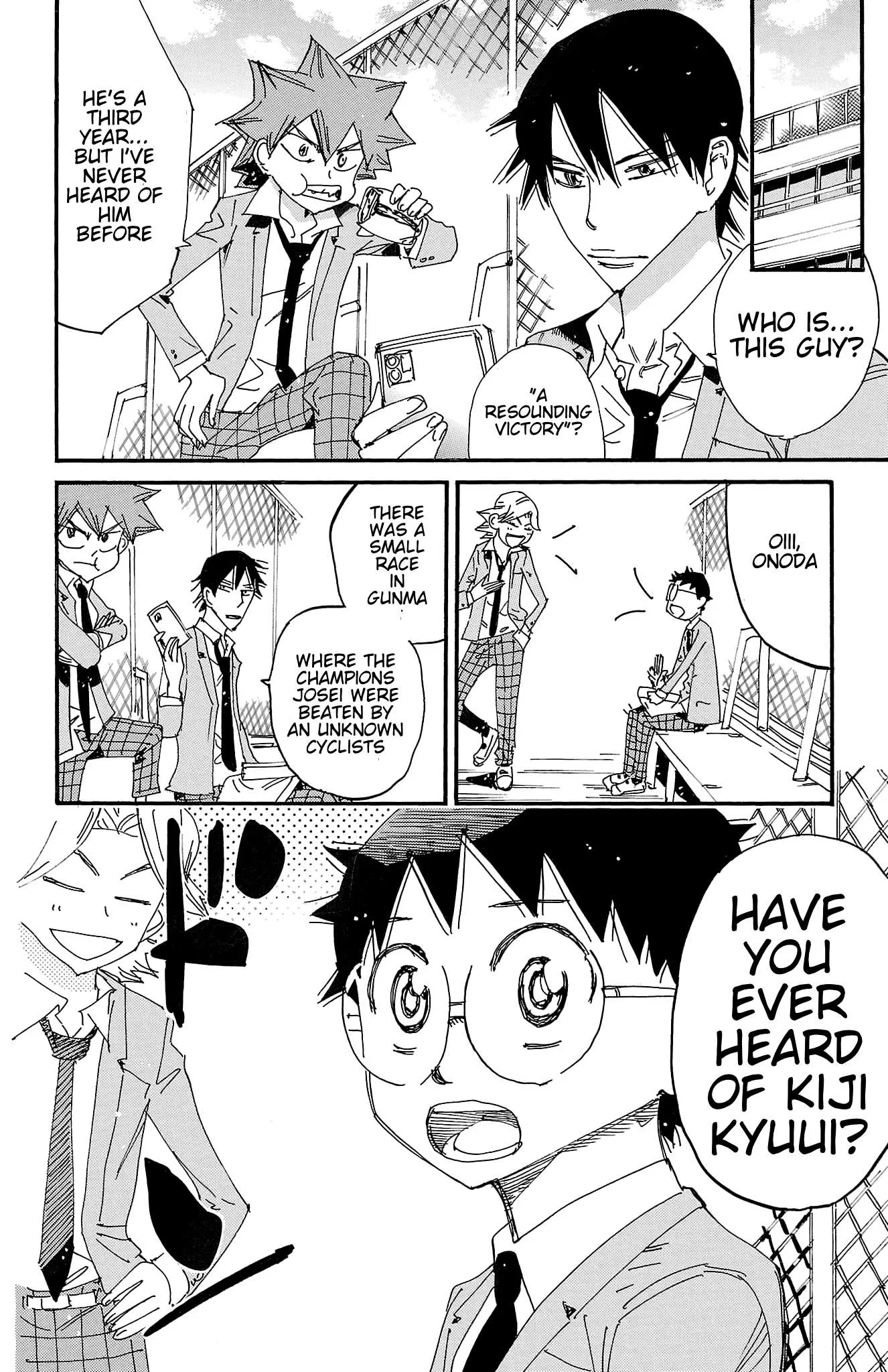 Yowamushi Pedal Chapter 714 page 17